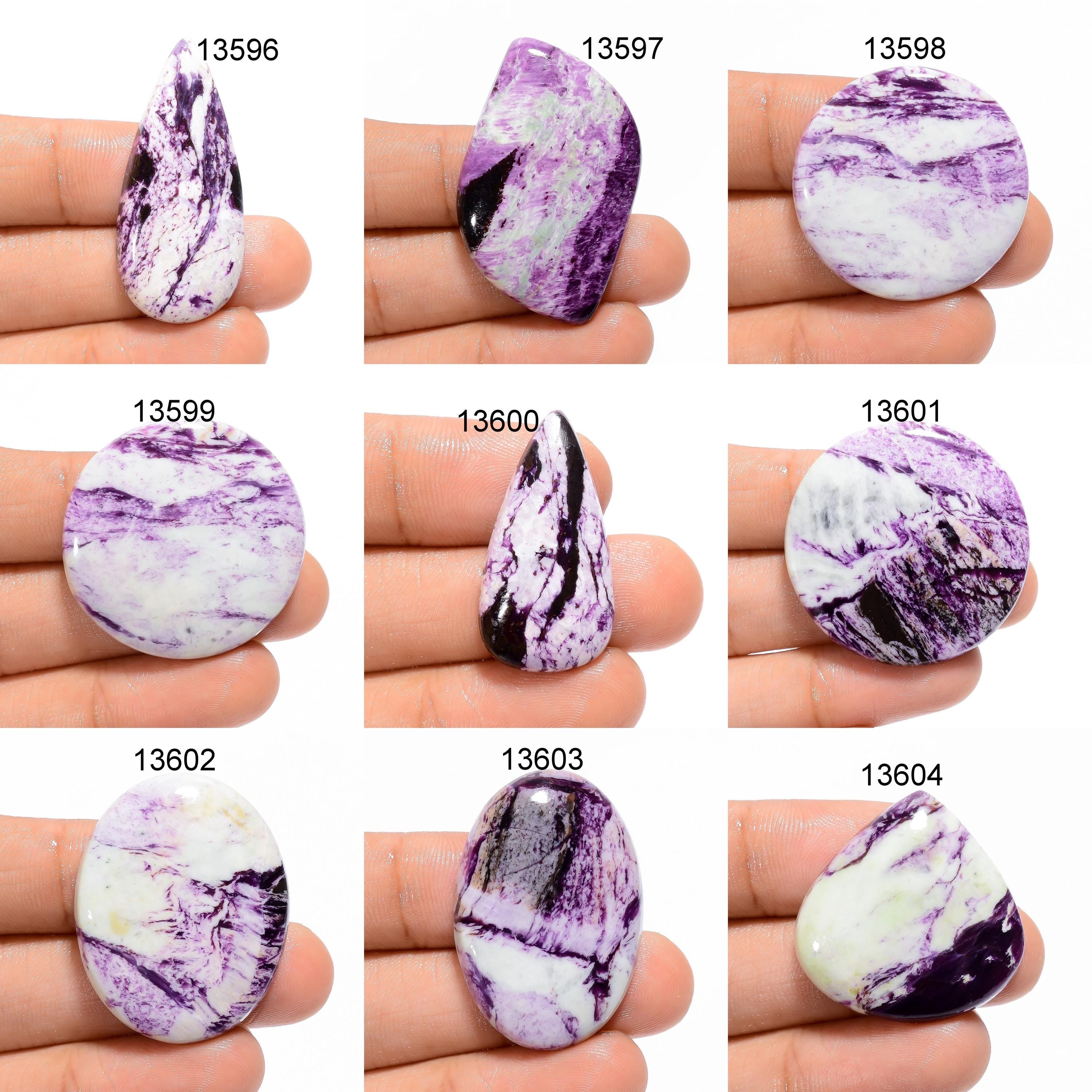 AAA Quality Natural Kemmererite Gemstone Loose Cabochon for Handmade Pendant Jewelry Making Craft Stone - image 4