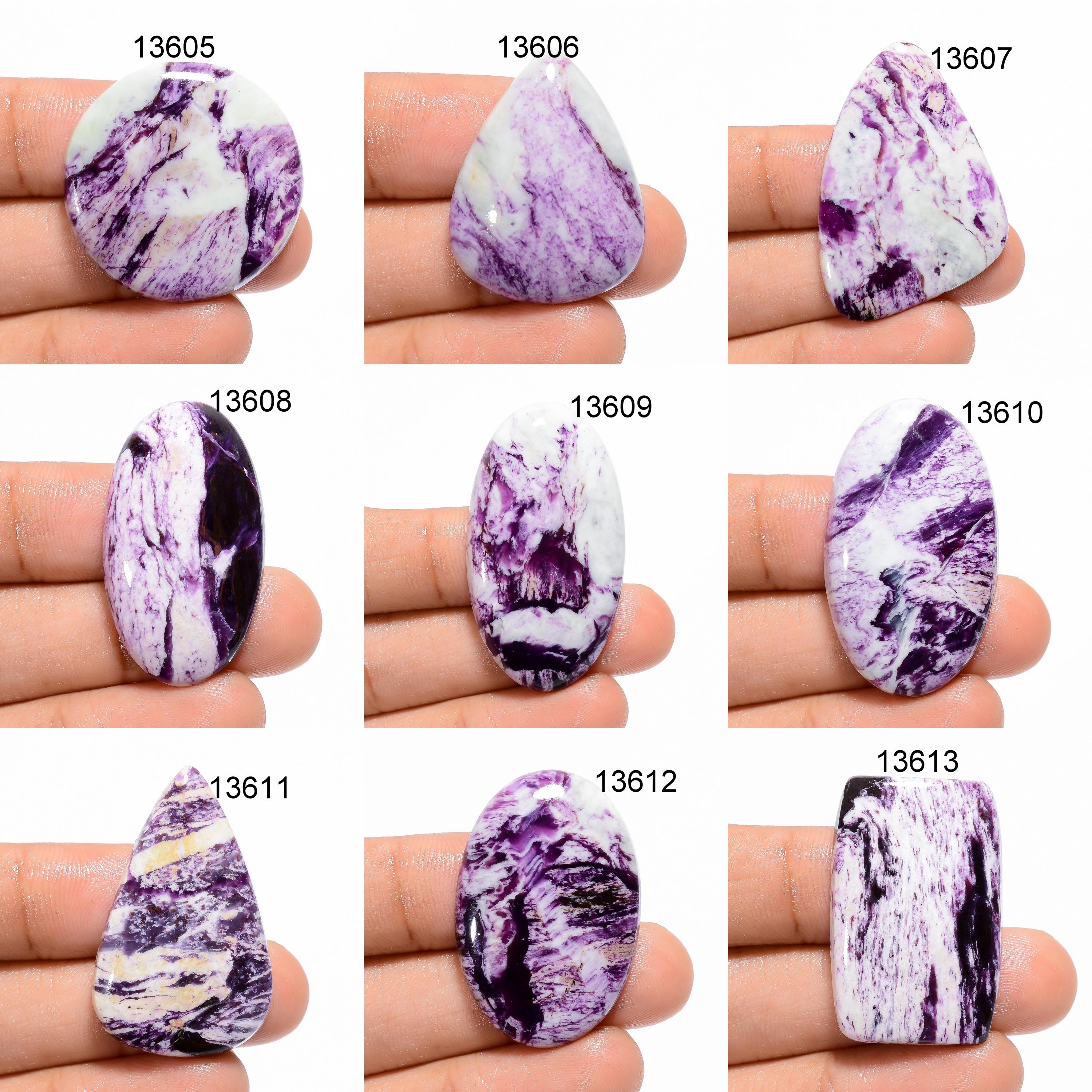 AAA Quality Natural Kemmererite Gemstone Loose Cabochon for Handmade Pendant Jewelry Making Craft Stone - image 2