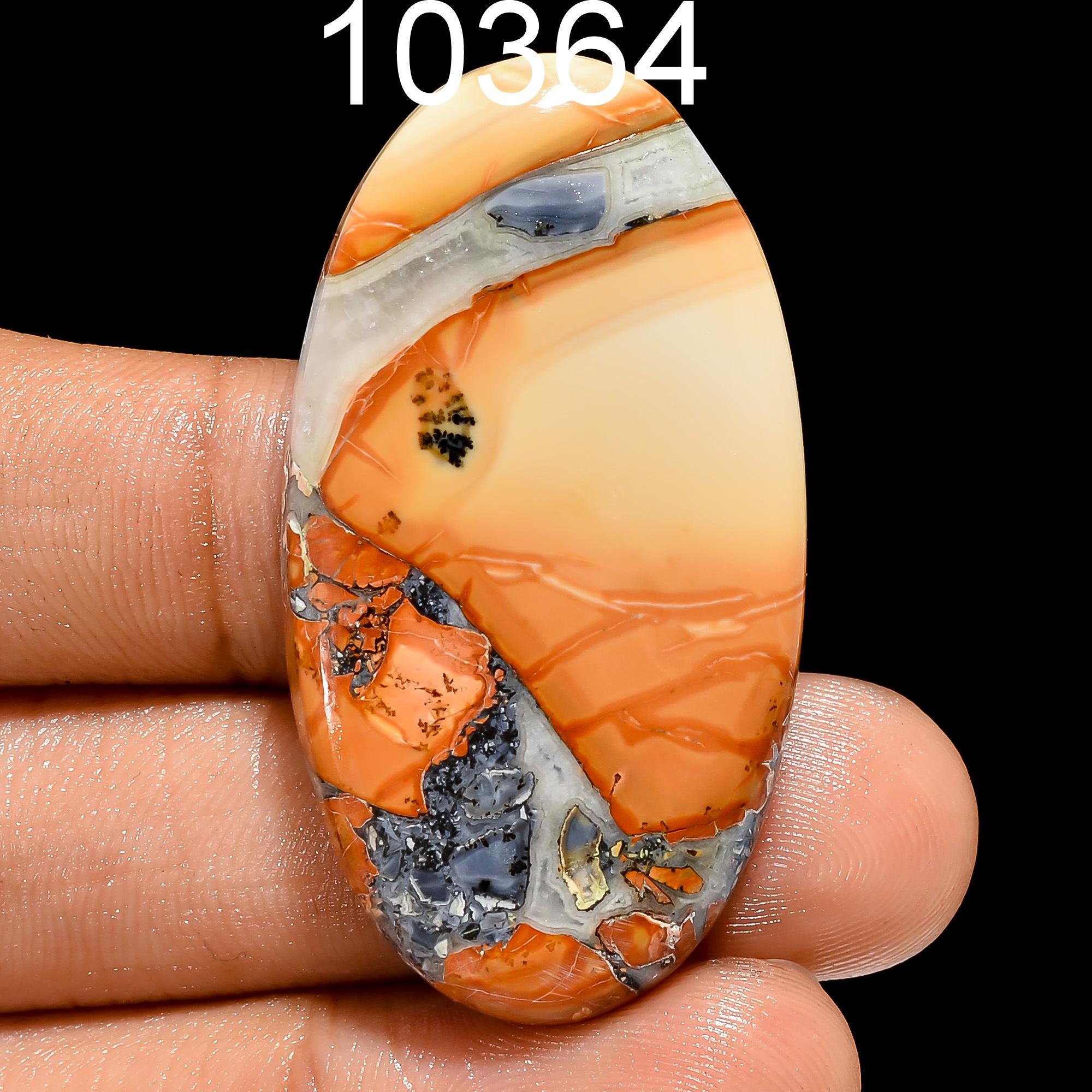 Natural Maligano Jasper Cabochon, Mix Shape Gemstone - image 3