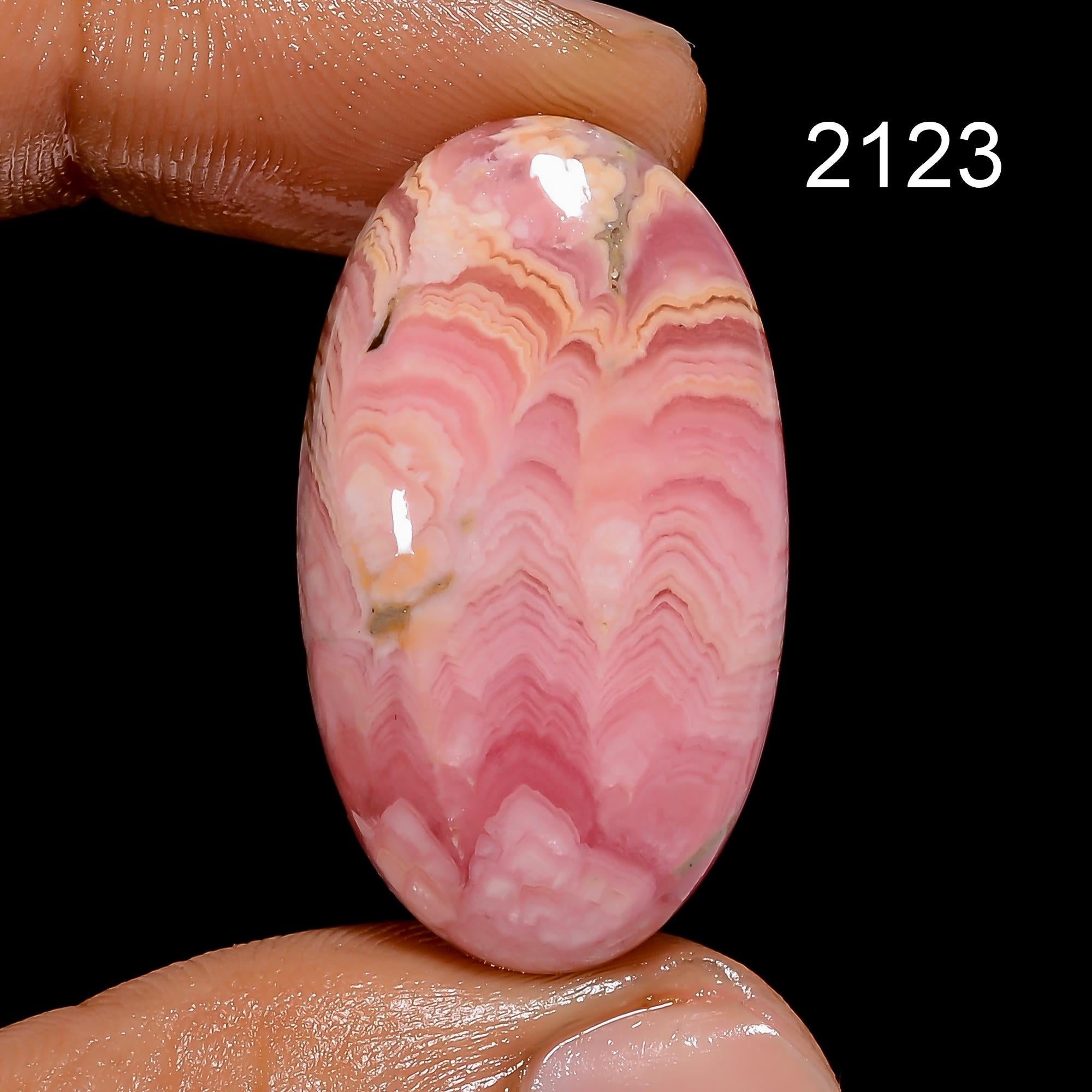 Natural Rhodochrosite Cabochon: Mix Shape Loose Gemstone for Jewelry Making - image 4