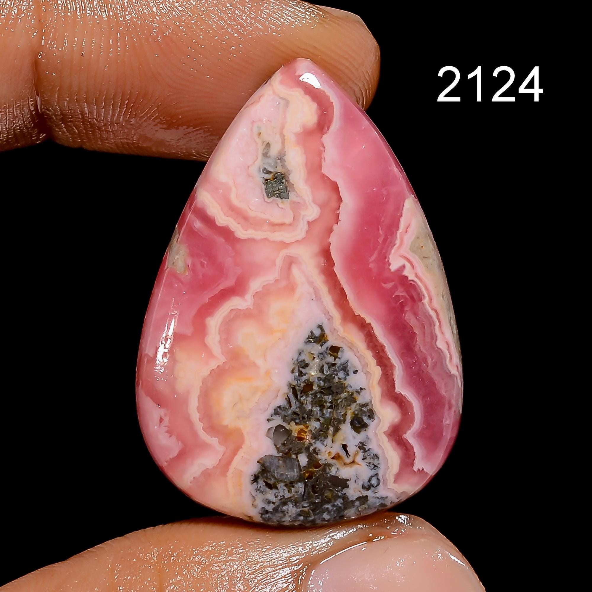 Natural Rhodochrosite Cabochon: Mix Shape Loose Gemstone for Jewelry Making