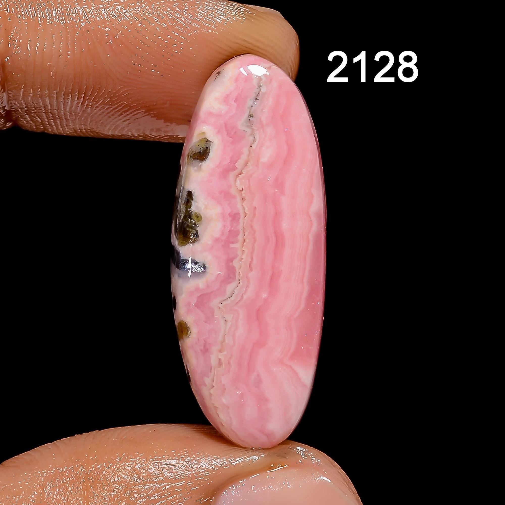 Natural Rhodochrosite Cabochon: Mix Shape Loose Gemstone for Jewelry Making - image 3