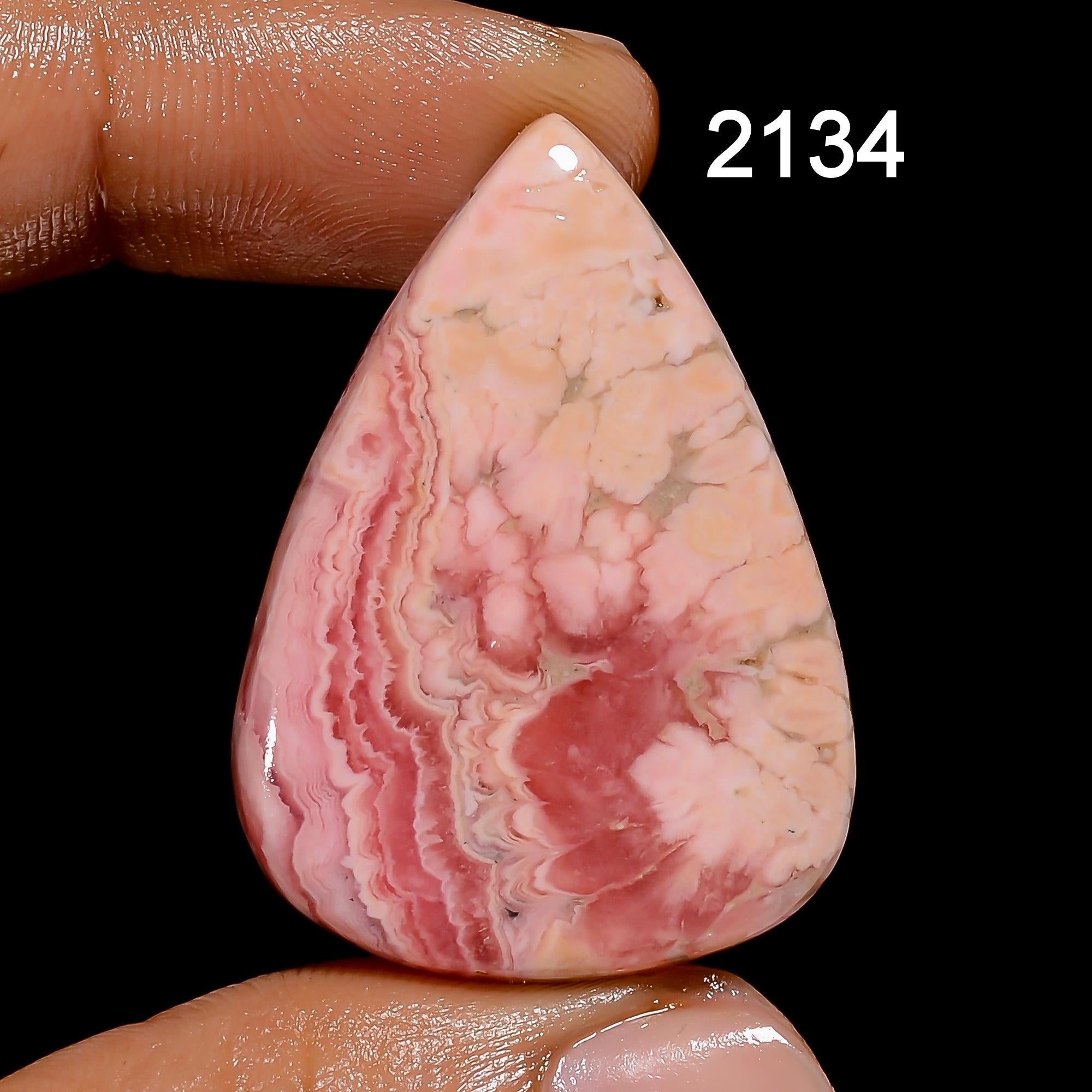 Natural Rhodochrosite Cabochon: Mix Shape Loose Gemstone for Jewelry Making - image 5