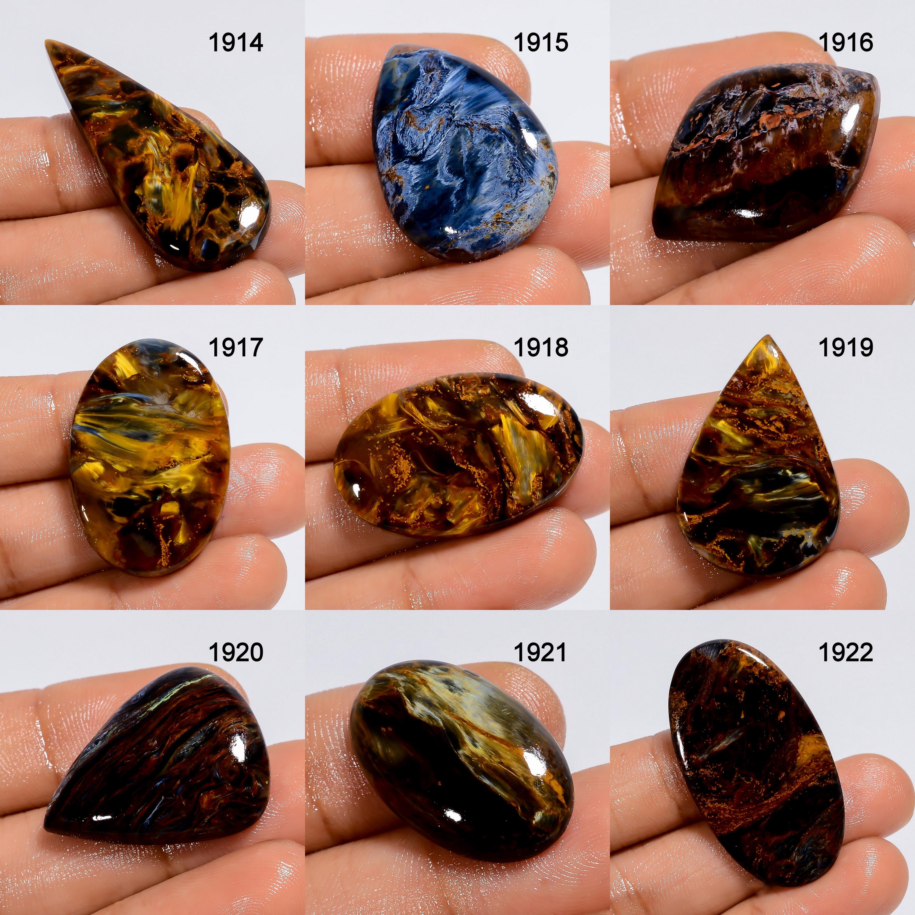 AAA Natural Namibia Pietersite Cabochon Loose Gemstone for Jewelry Making. - image 3