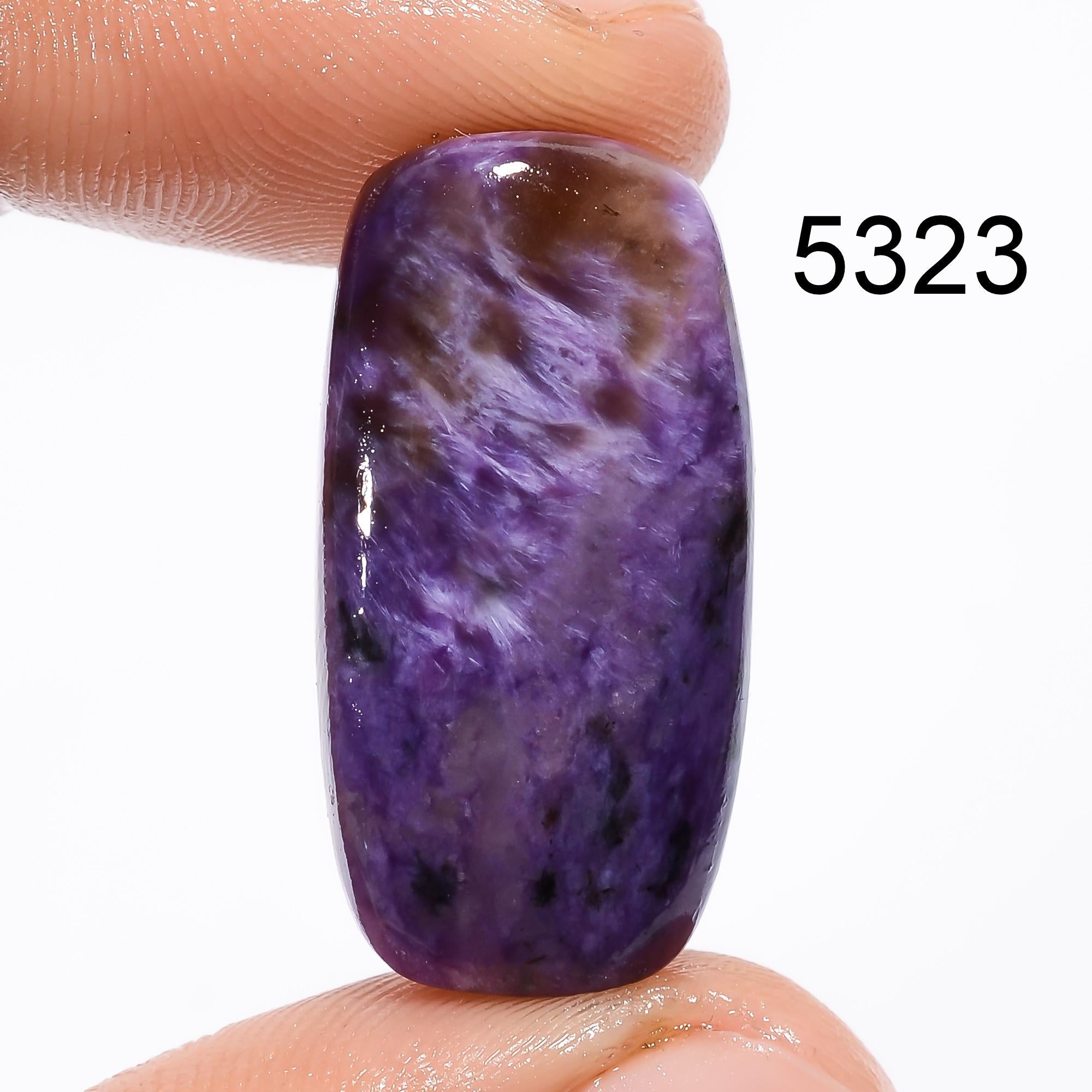 Purple Charoite Gemstone, Mix Shape Natural Purple Charoite Cabochon, Loose Purple Charoite Pendant Gemstone For Jewelry - image 2