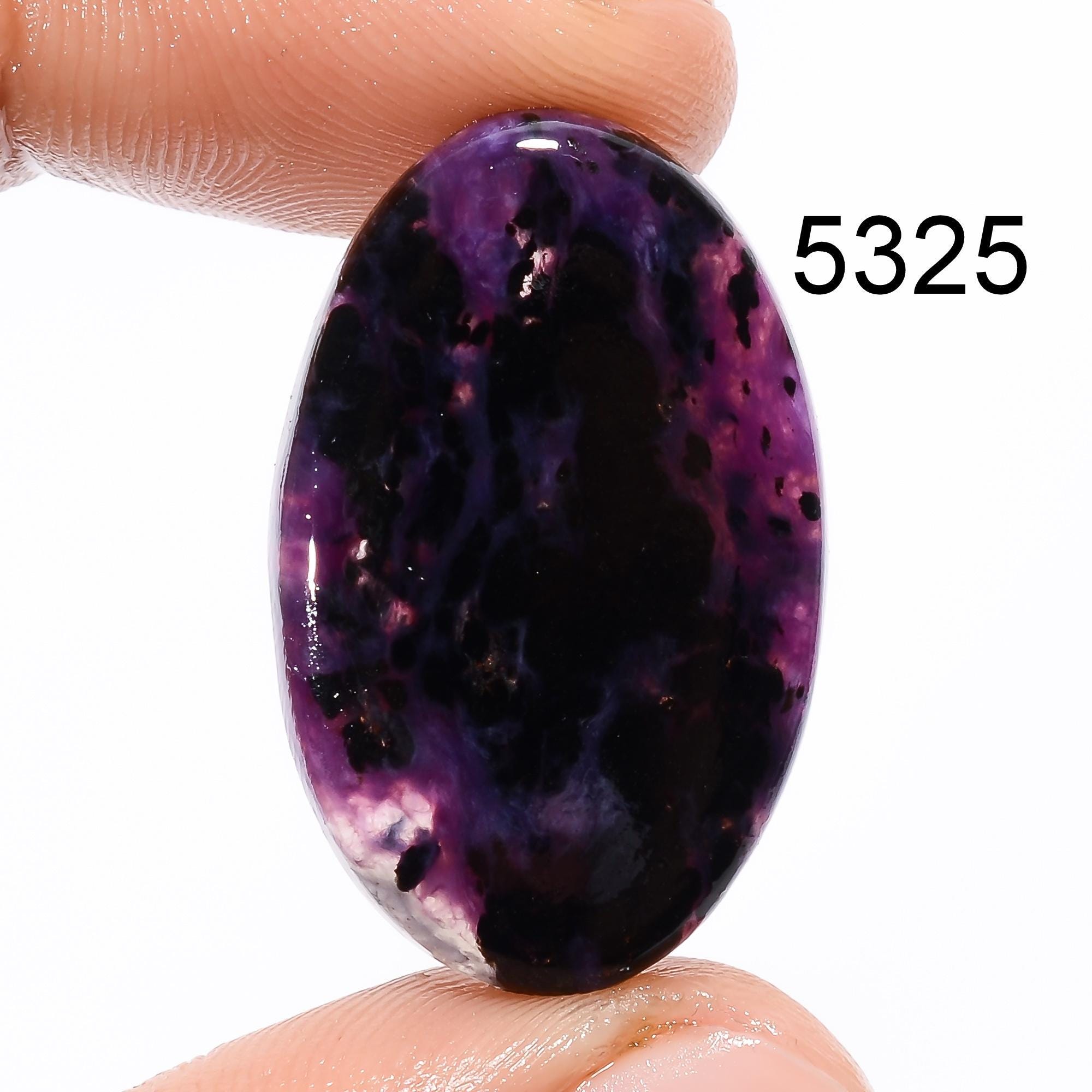 Purple Charoite Gemstone, Mix Shape Natural Purple Charoite Cabochon, Loose Purple Charoite Pendant Gemstone For Jewelry - image 4