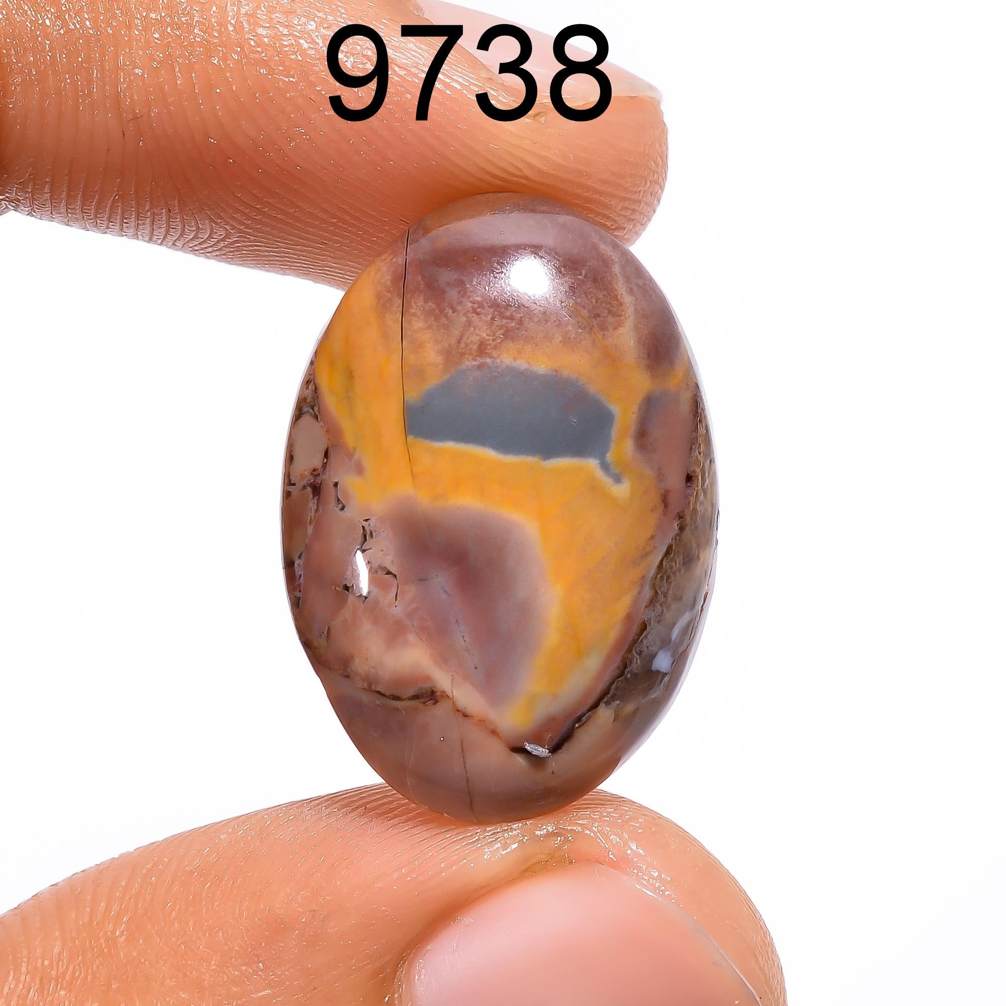 Butterfly Jasper Gemstone, Oval Shape Butterfly Jasper Cabochon Gemstone, Butterfly Jasper Crystal Jewelry Making Supply
