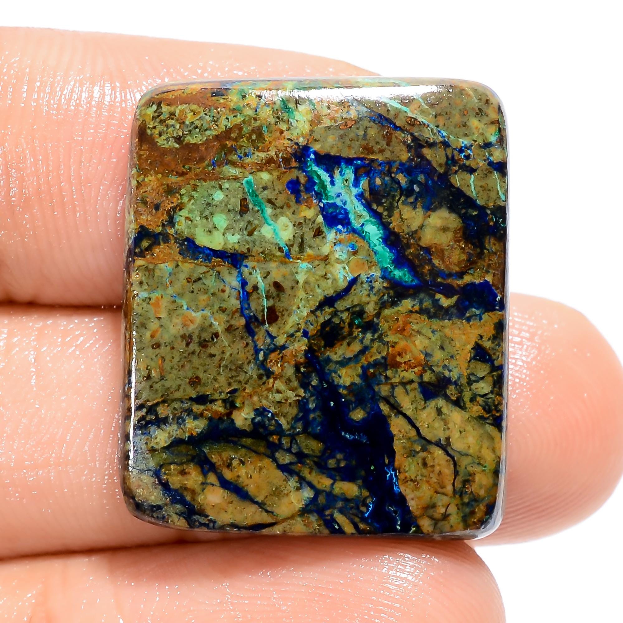 Natural Azurite Gemstone, Mix Shape, Loose Gemstone Azurite Crystal For Pendent Jewelry Making Supply,Healing Azurite ca
