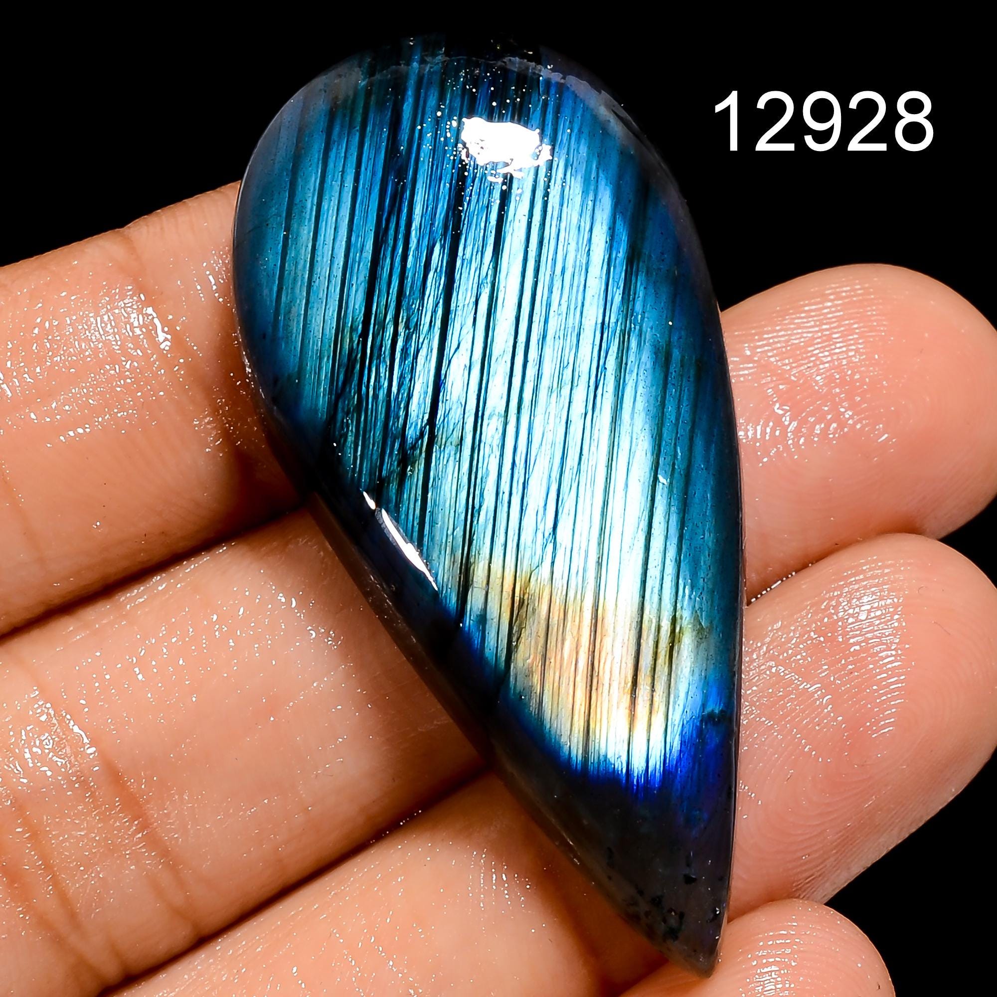 Lining Labradorite Gemstone, Natural Loose Labradorite Cabochon, Rare Labradorite Gemstone For Jewelry Making Supply Sto