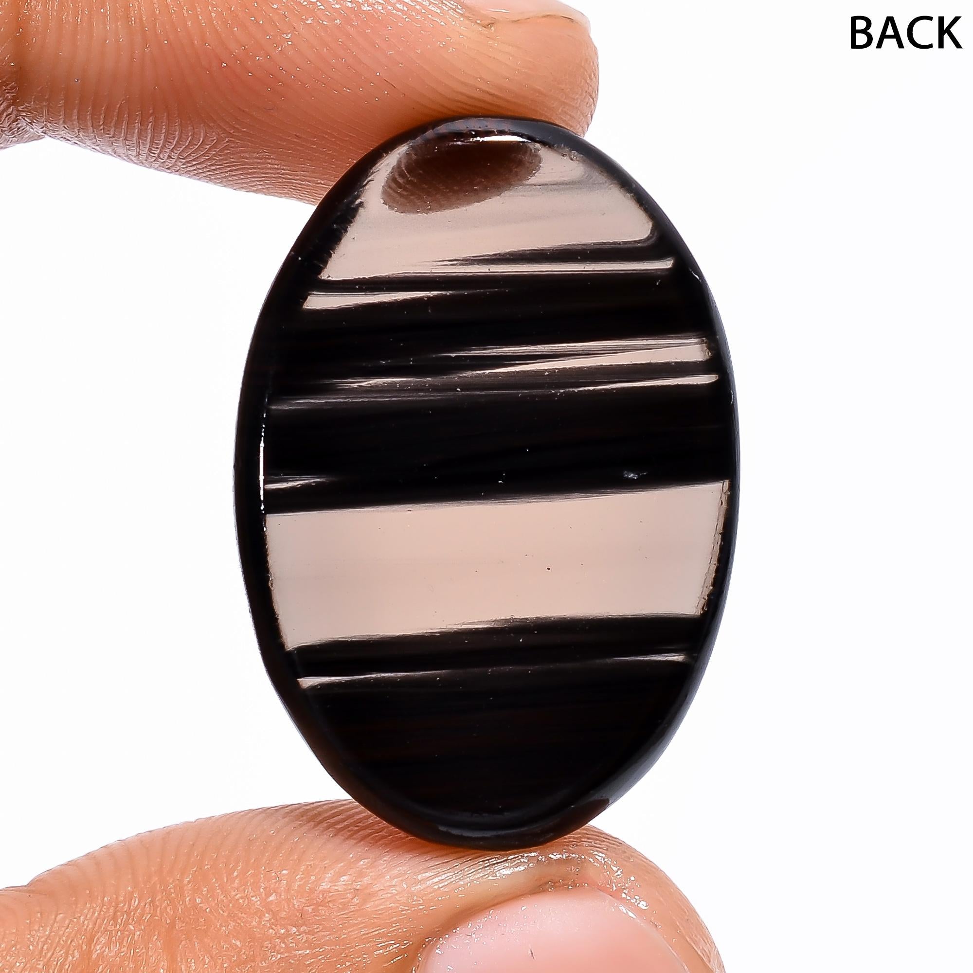 Natural Midnight Lace Obsidian Gemstone, Midnight Lace Cabochon, Loose Midnight Obsidian Gemstone Cabochon For Jewelry M - image 2