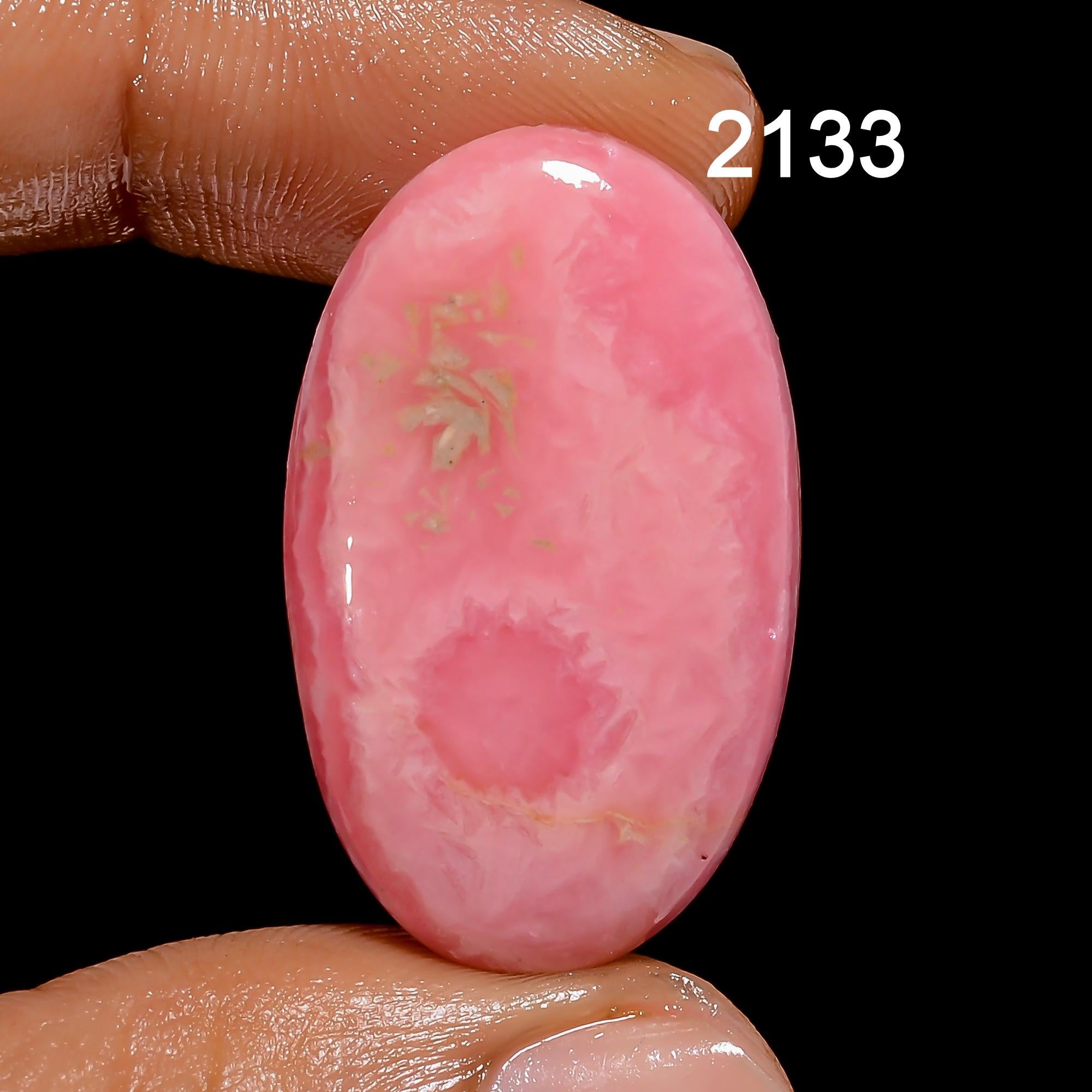 Natural Rhodochrosite Cabochon: Mix Shape Loose Gemstone for Jewelry Making - image 4