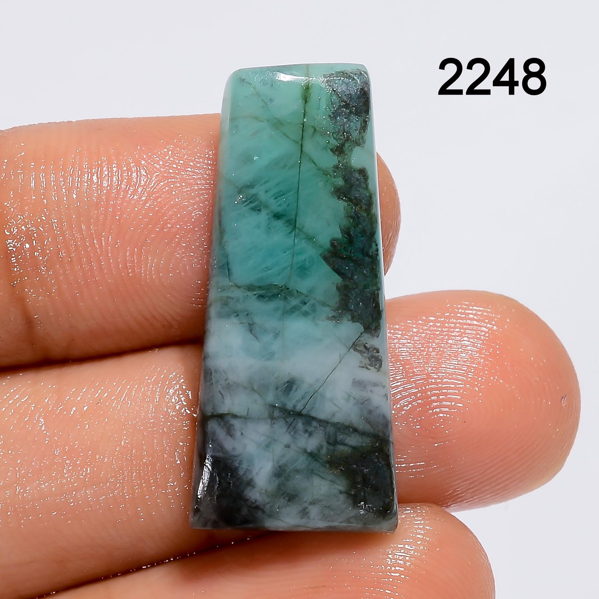 AAA Zambia Emerald Gemstone, May Birthstone, Healing Crystal - image 5