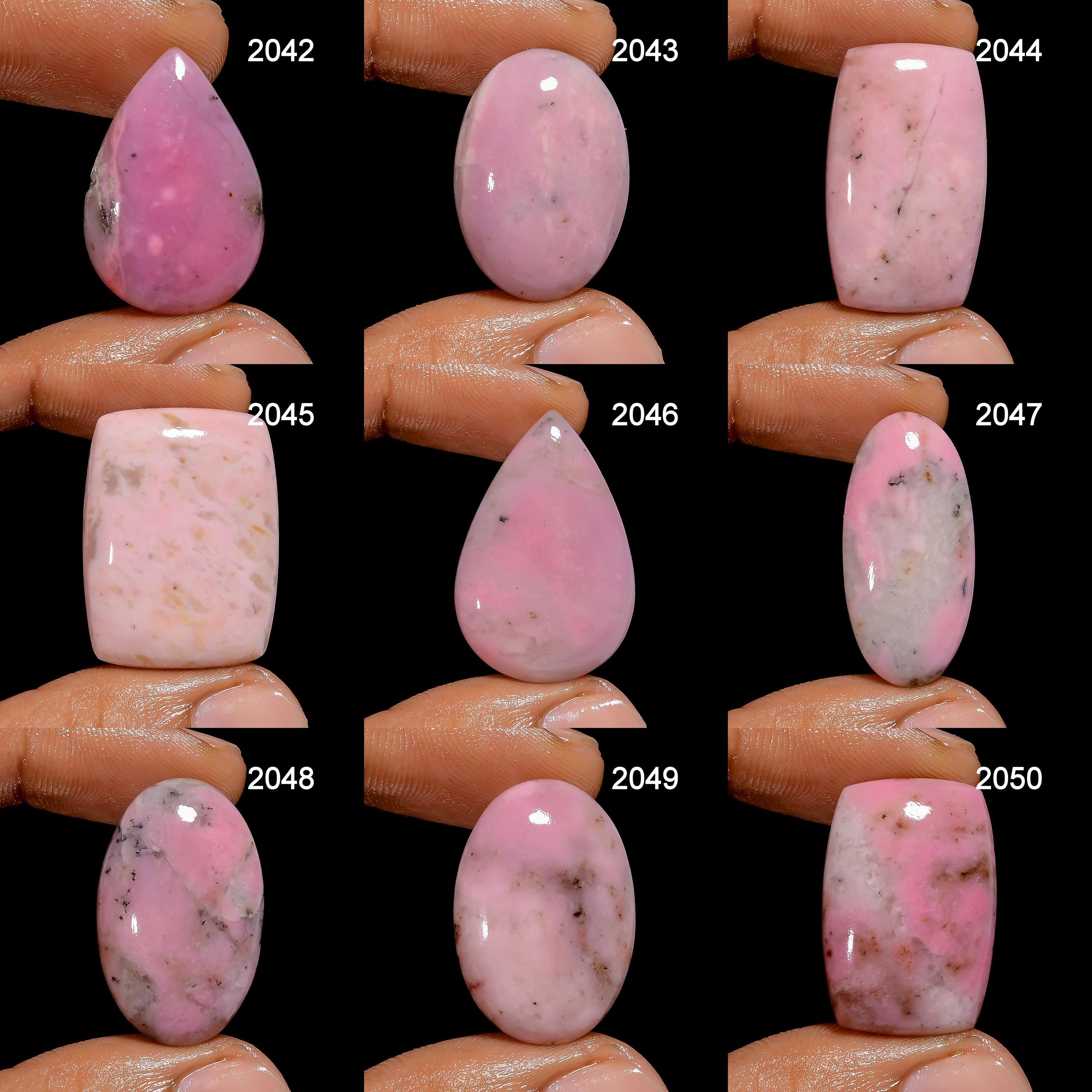 Pink Petalite Gemstone, Natural Pink Petalite Cabochon, AAA+ Quality Gemstone, Loose Pink Petalite Gemstone, Rare Stone  - image 3