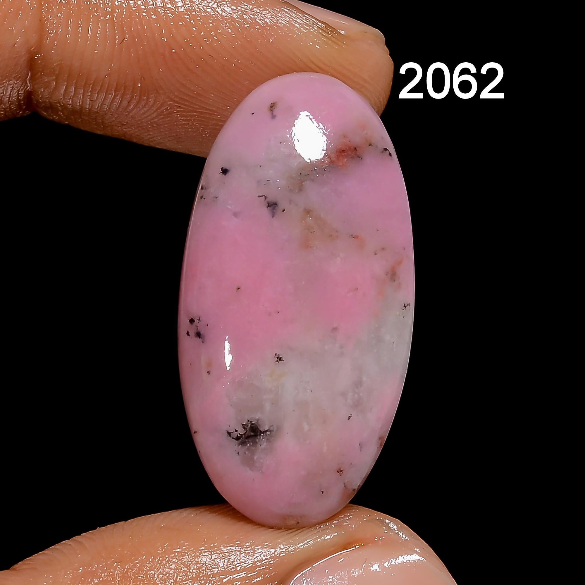 Pink Petalite Gemstone, Natural Pink Petalite Cabochon, AAA+ Quality Gemstone, Loose Pink Petalite Gemstone, Rare Stone  - image 3