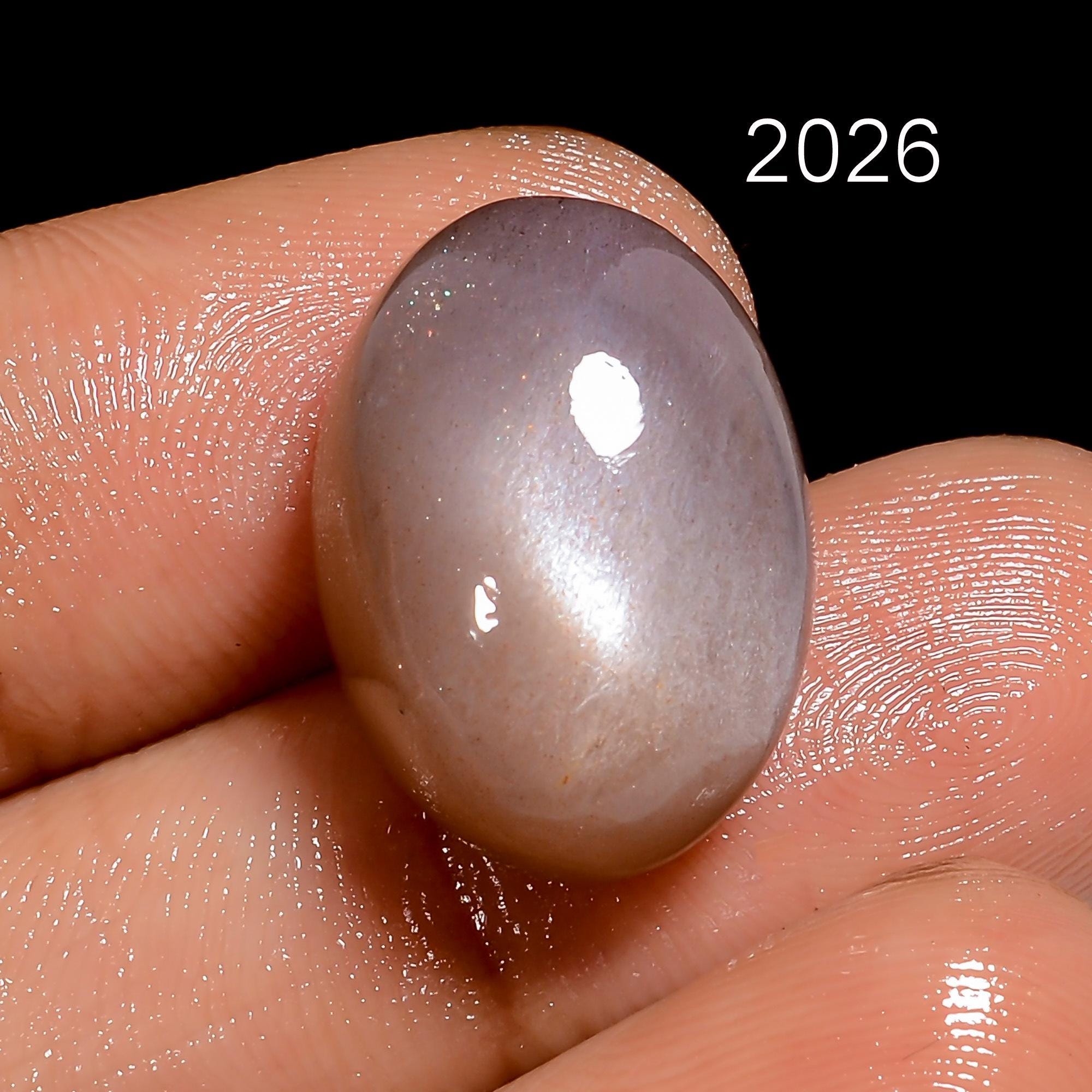 Natural Peach Moonstone Cabochon Mix Shape Loose Gemstones for Jewelry Making and Healing Crafts - image 5