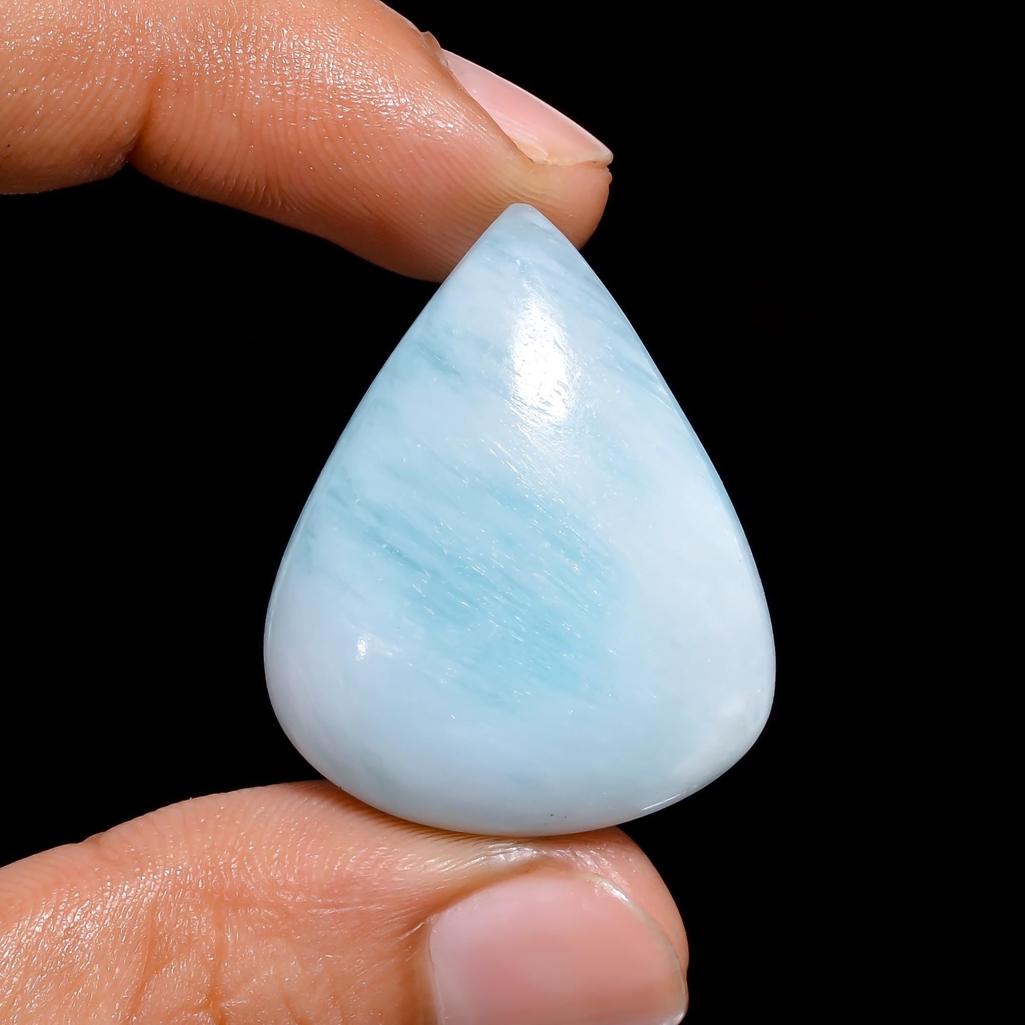 Blue Aragonite Cabochon: Mix Shape Healing Crystal Loose Natural Gemstone Jewelry Making
