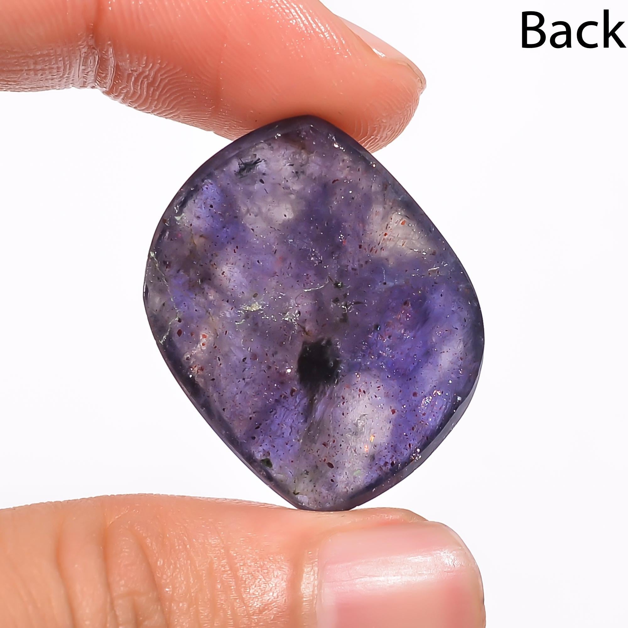 AAA Sunstone Iolite Cabochon: Loose Gemstone, 32 Cts (29X21X6 mm) - image 2