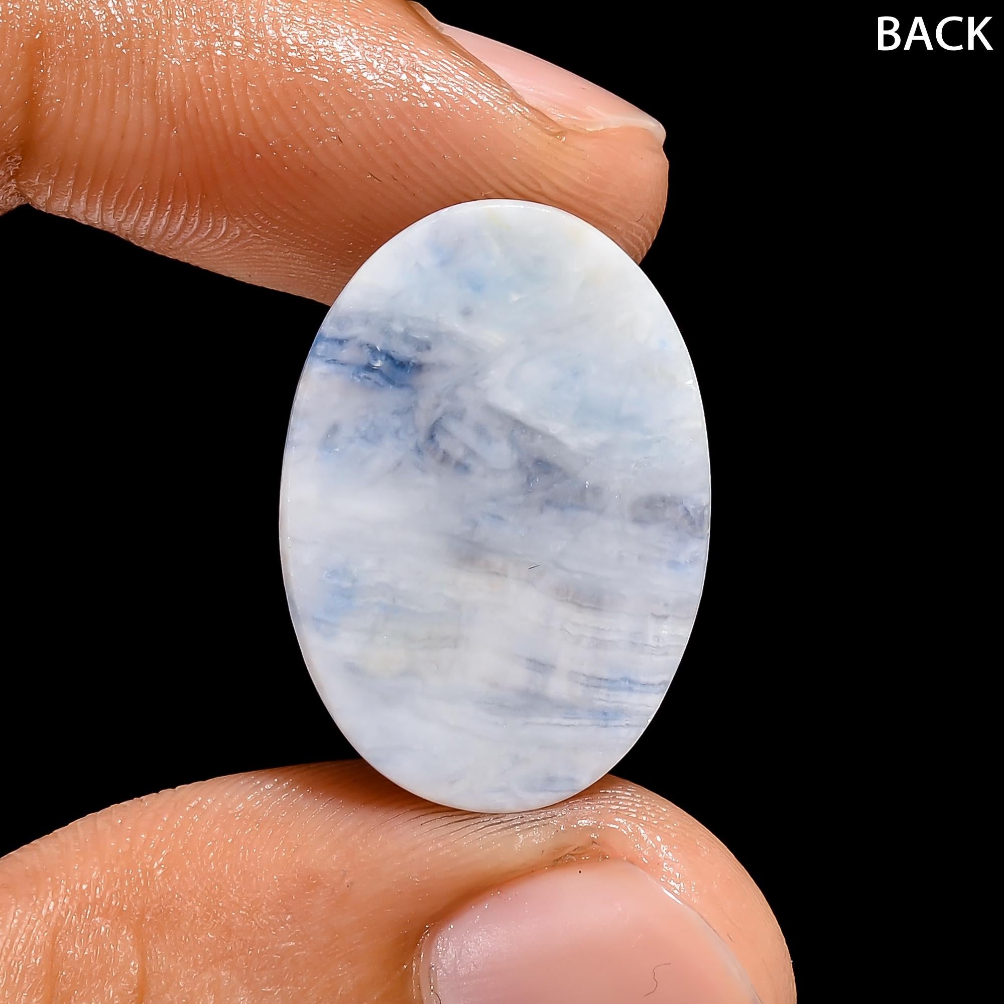 Scheelite Gemstone, Mix Shape Scheelite Cabochon Gemstone, Loose Blue Rhodochrosite Gemstone Pendant Or Ring For Jewelry - image 2