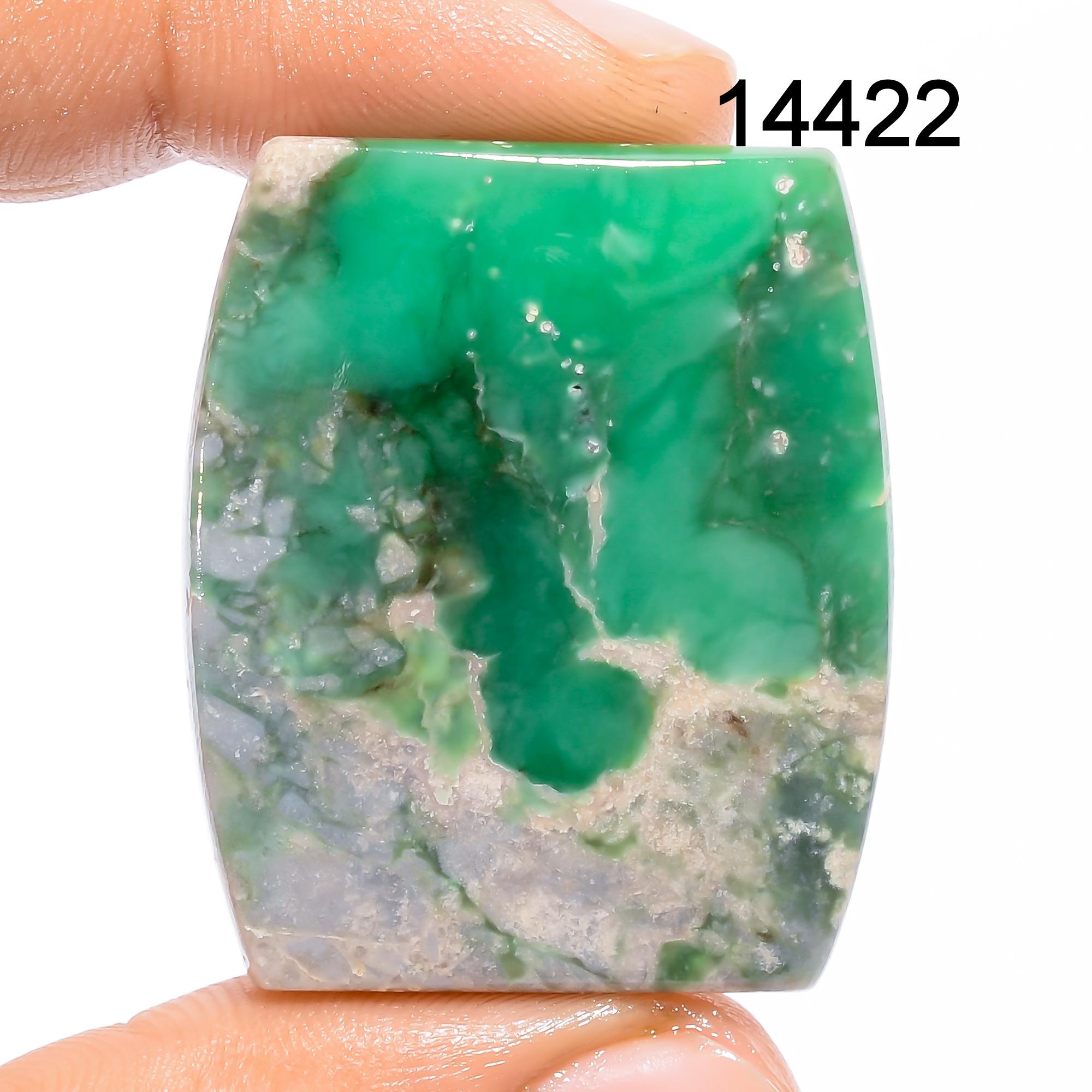 Green Variscite Gemstone Cabochon: AAA Quality Designer Crystal - image 2