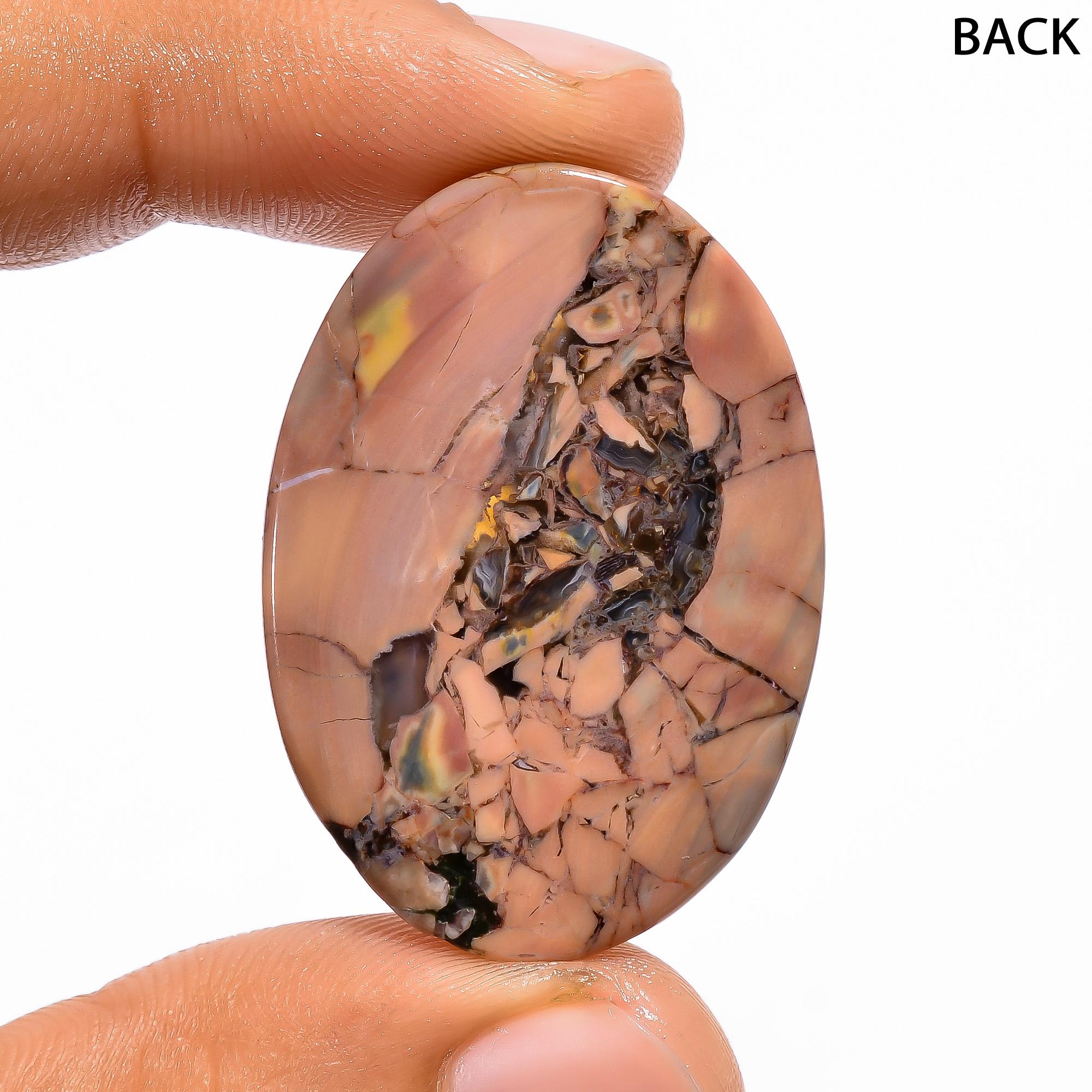 Butterfly Jasper Gemstone, Designer Butterfly Jasper Cabochon Gemstone, Butterfly Jasper Crystal Jewelry Making Supply F - image 2