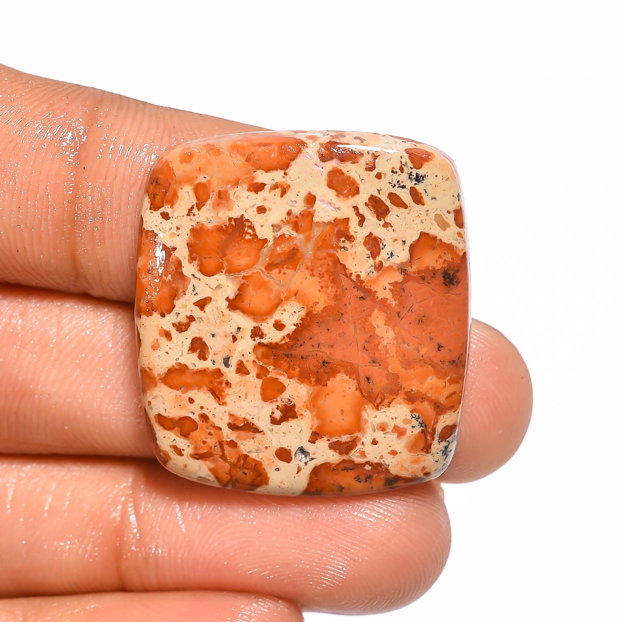 Natural Asteroid Jasper Gemstone, Radiant Shape Asteroid Jasper Cabochon Gemstone, Designer Jasper For Jewelry Making Su