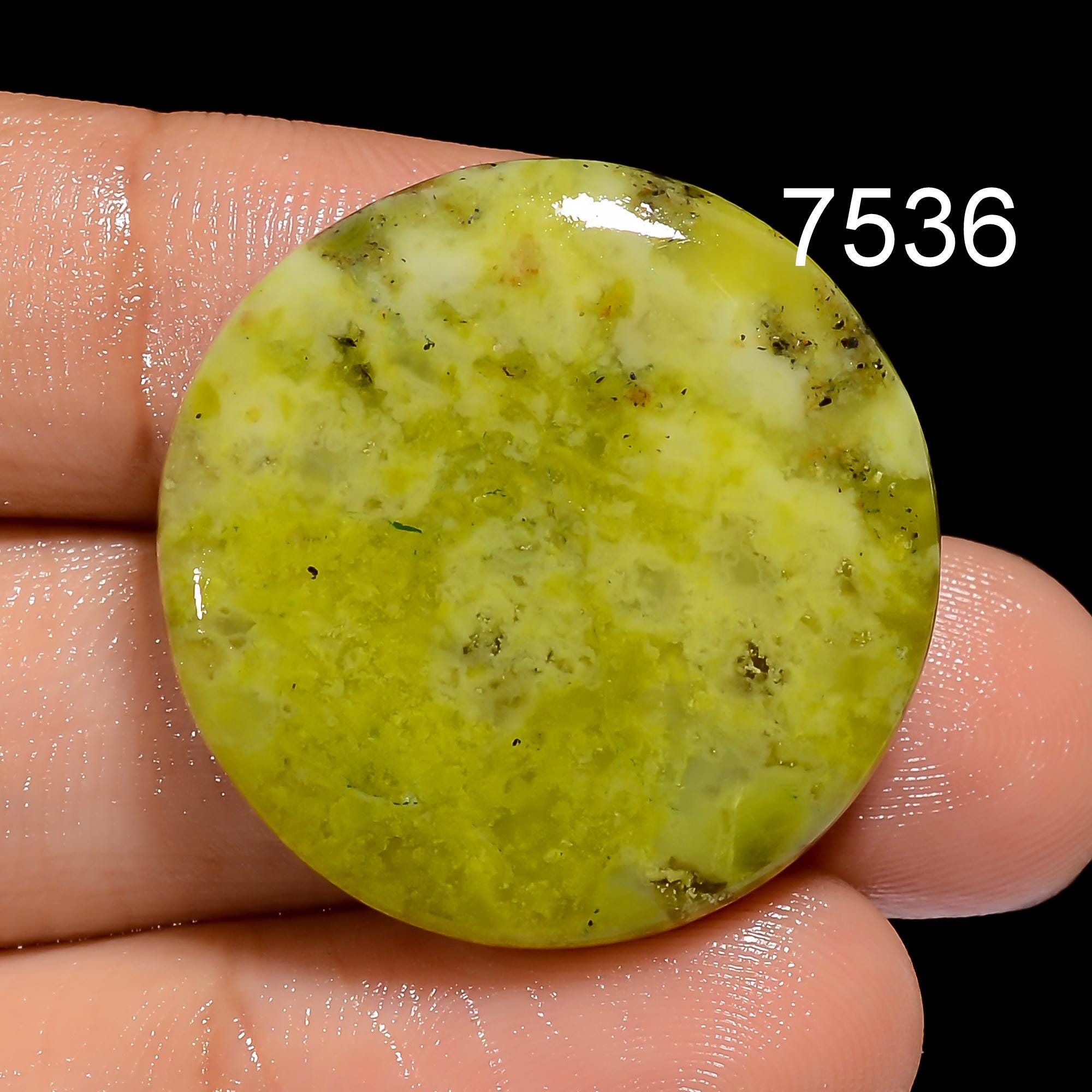 Natural Green Opal Gemstone Cabochon, Healing Opal Cabochon, Top Quality Loose Green Opal For Jewelry Making Supply.