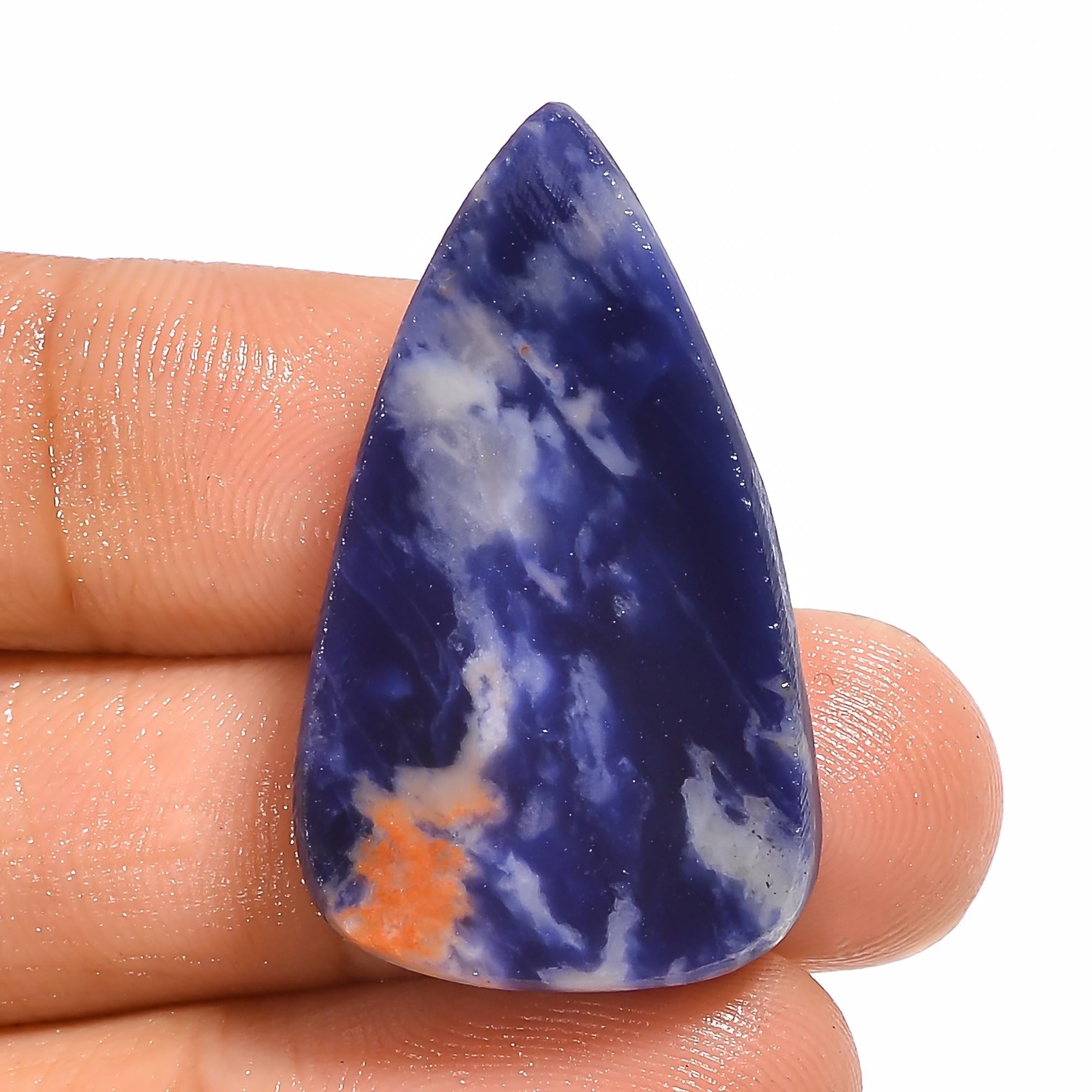AAA Sodalite Druzy Gemstone Cabochon, Jewelry Making Supply. - image 4