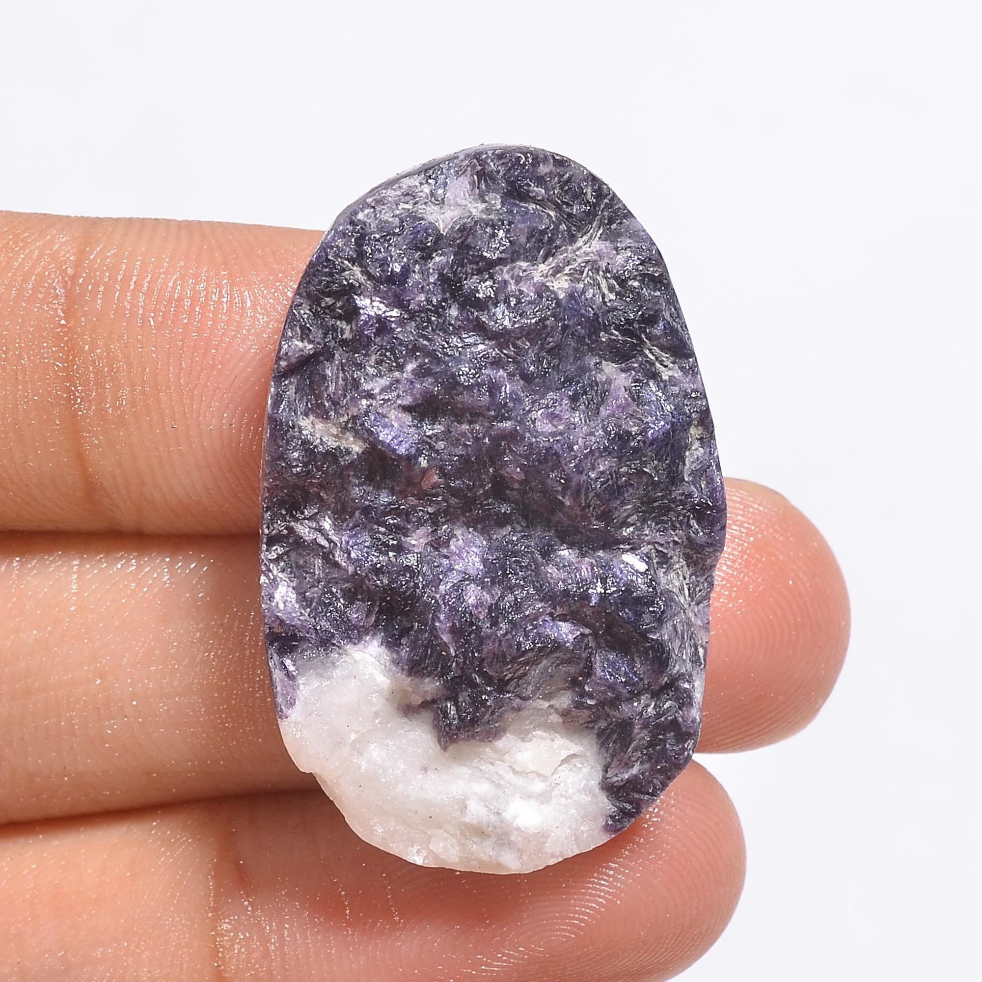 AAA Lepidolite Druzy Gemstone, Raw Pendant Stone, Jewelry Making. - image 3