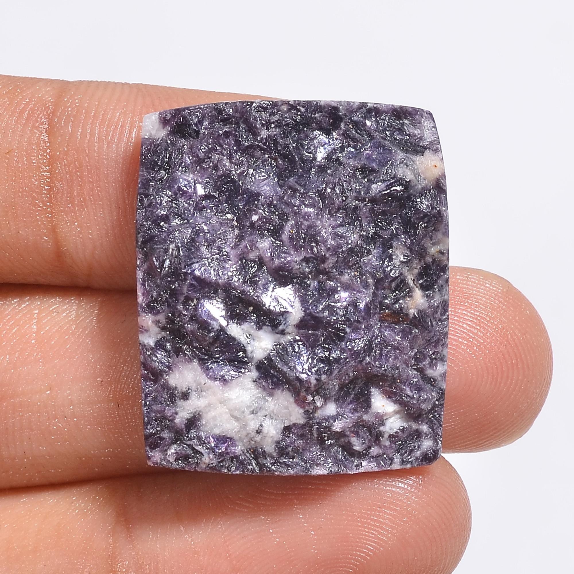 AAA Lepidolite Druzy Gemstone, Raw Pendant Stone, Jewelry Making. - image 7
