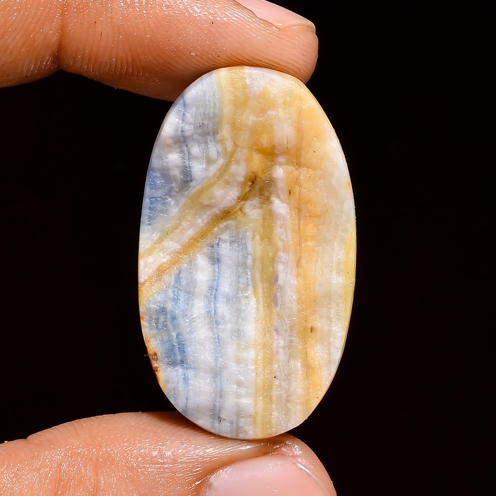 AAA Quality Mix Shape Scheelite Cabochon Blue Rhodochrosite Loose Gemstone for Pendant Ring Making - image 6