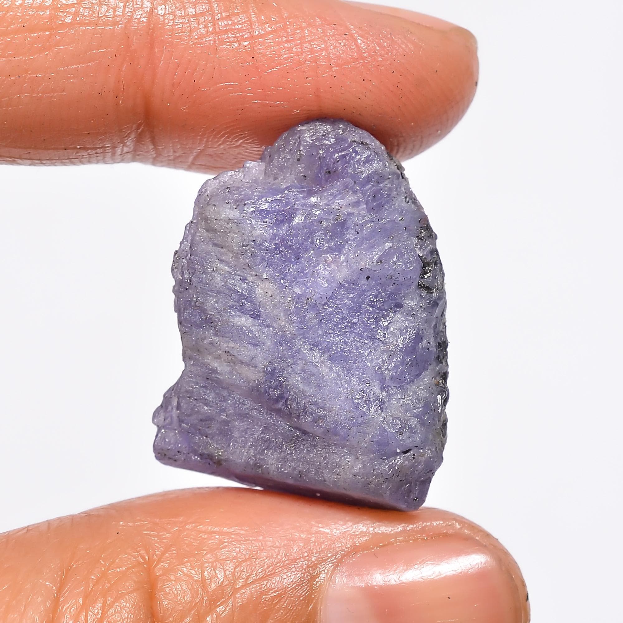 Natural Blue Tanzanite Rough Crystal