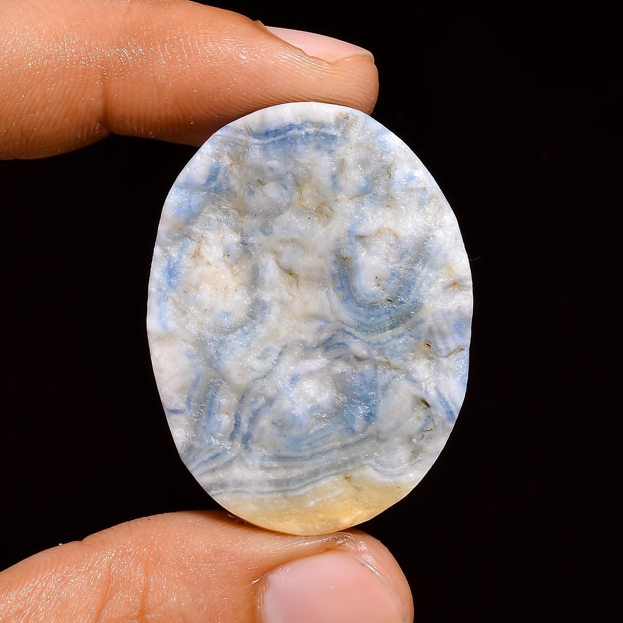 AAA Quality Mix Shape Scheelite Cabochon Blue Rhodochrosite Loose Gemstone for Pendant Ring Making - image 4