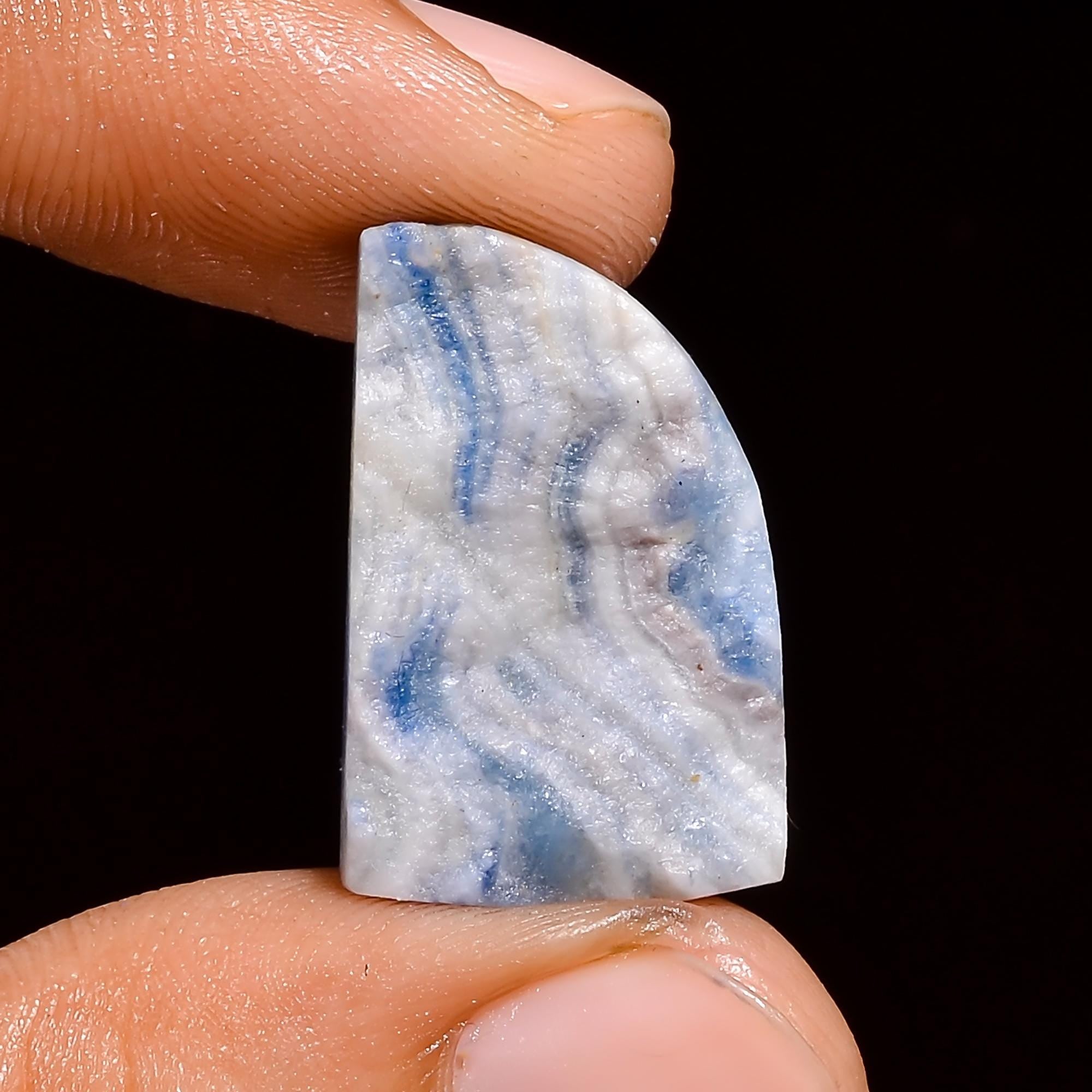 AAA Quality Mix Shape Scheelite Cabochon Blue Rhodochrosite Loose Gemstone for Pendant Ring Making - image 2