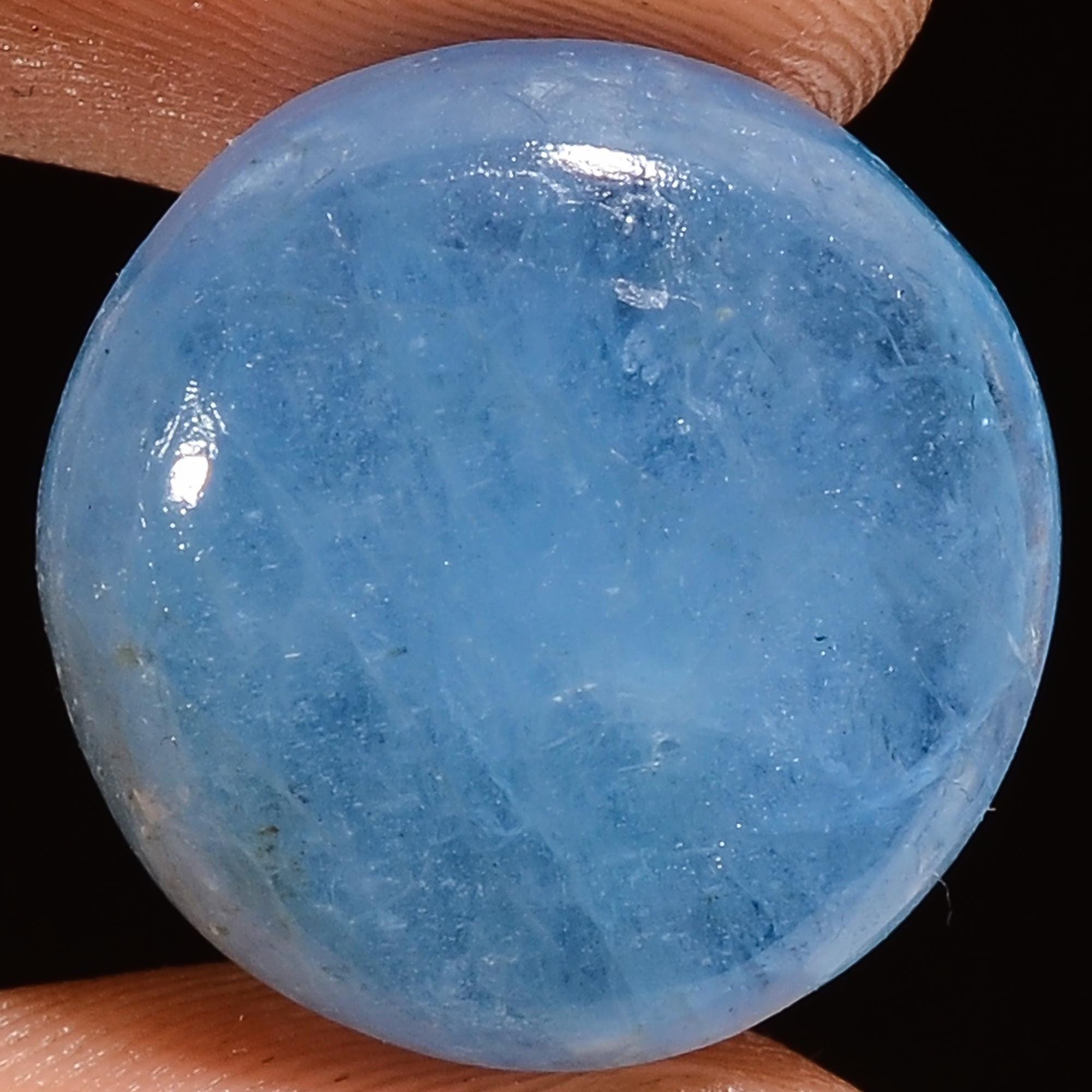 AAA Natural Blue Aquamarine Cabochons Loose Gemstone for Jewelry Making - image 6
