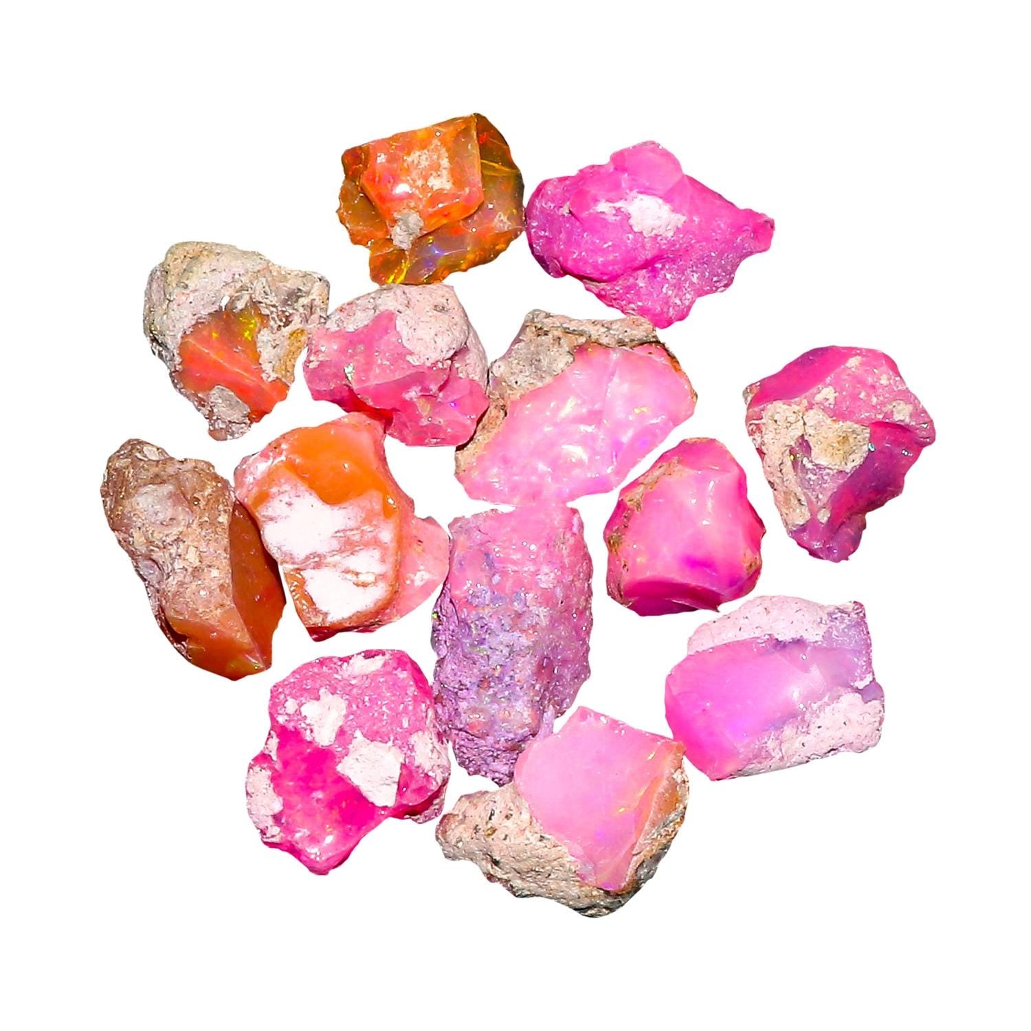 Raw Ethiopian Opal Crystals, AAA Grade Gemstone, Reiki Healing Crystal - image 2