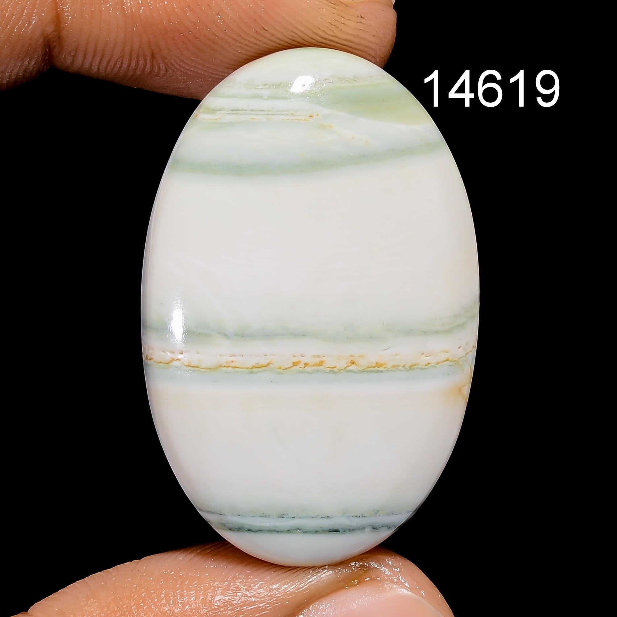 AAA Saturn Chalcedony Cabochon, Loose Gemstone, Jewelry Making - image 7