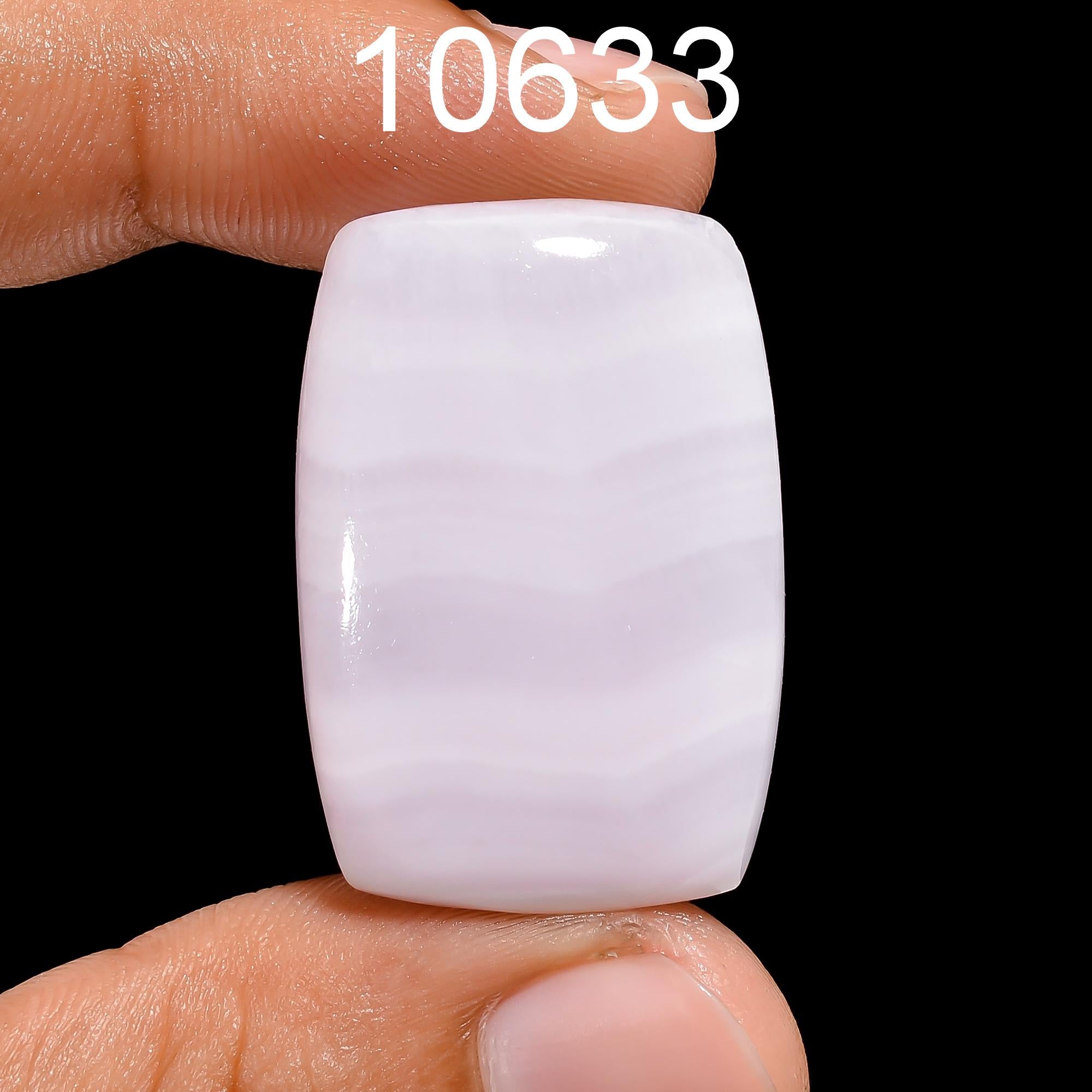 Natural Pink Calcite Cabochon, Designer Gemstone, Jewelry Making - image 6