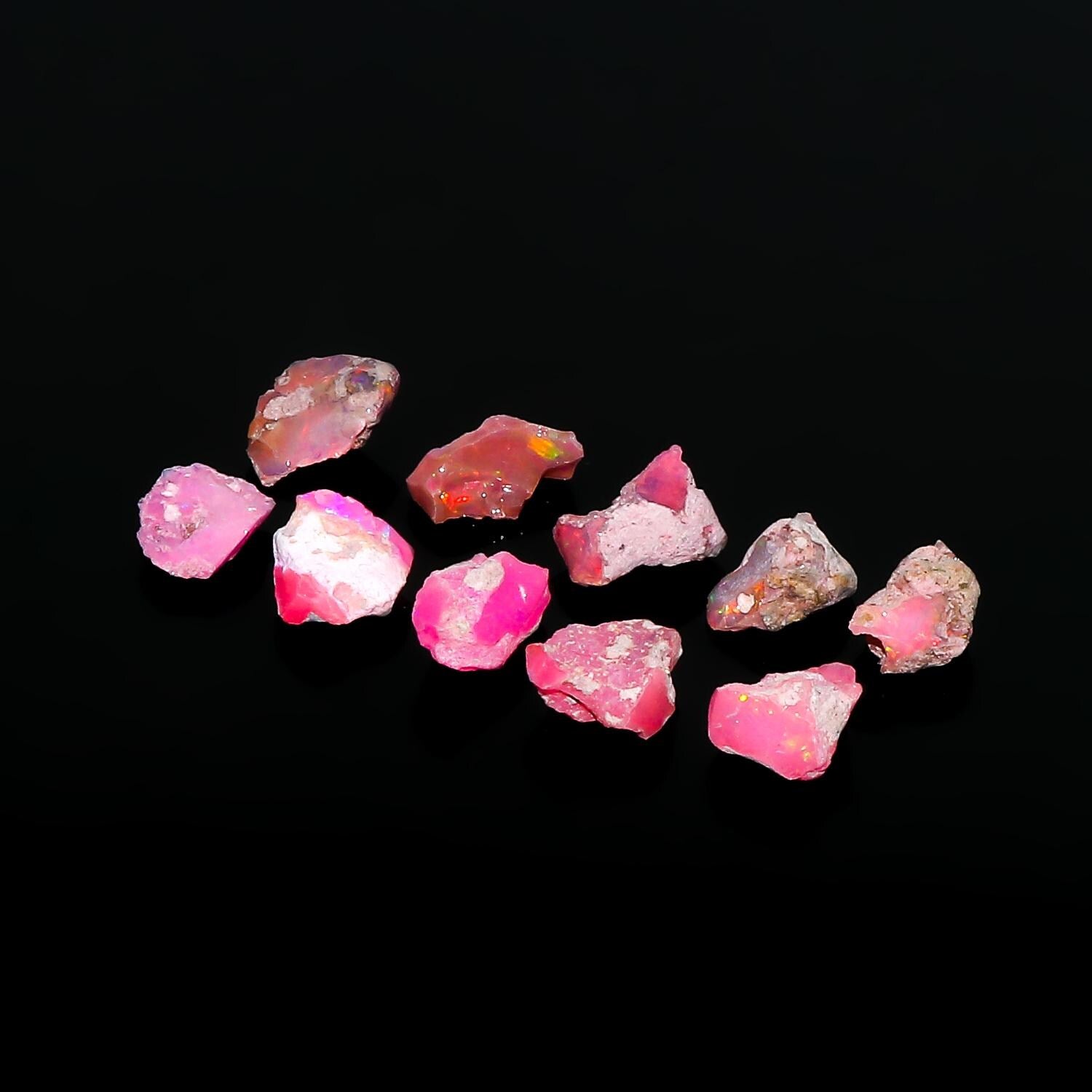 Raw Ethiopian Opal Crystals, AAA Grade Gemstone, Reiki Healing Crystal - image 5