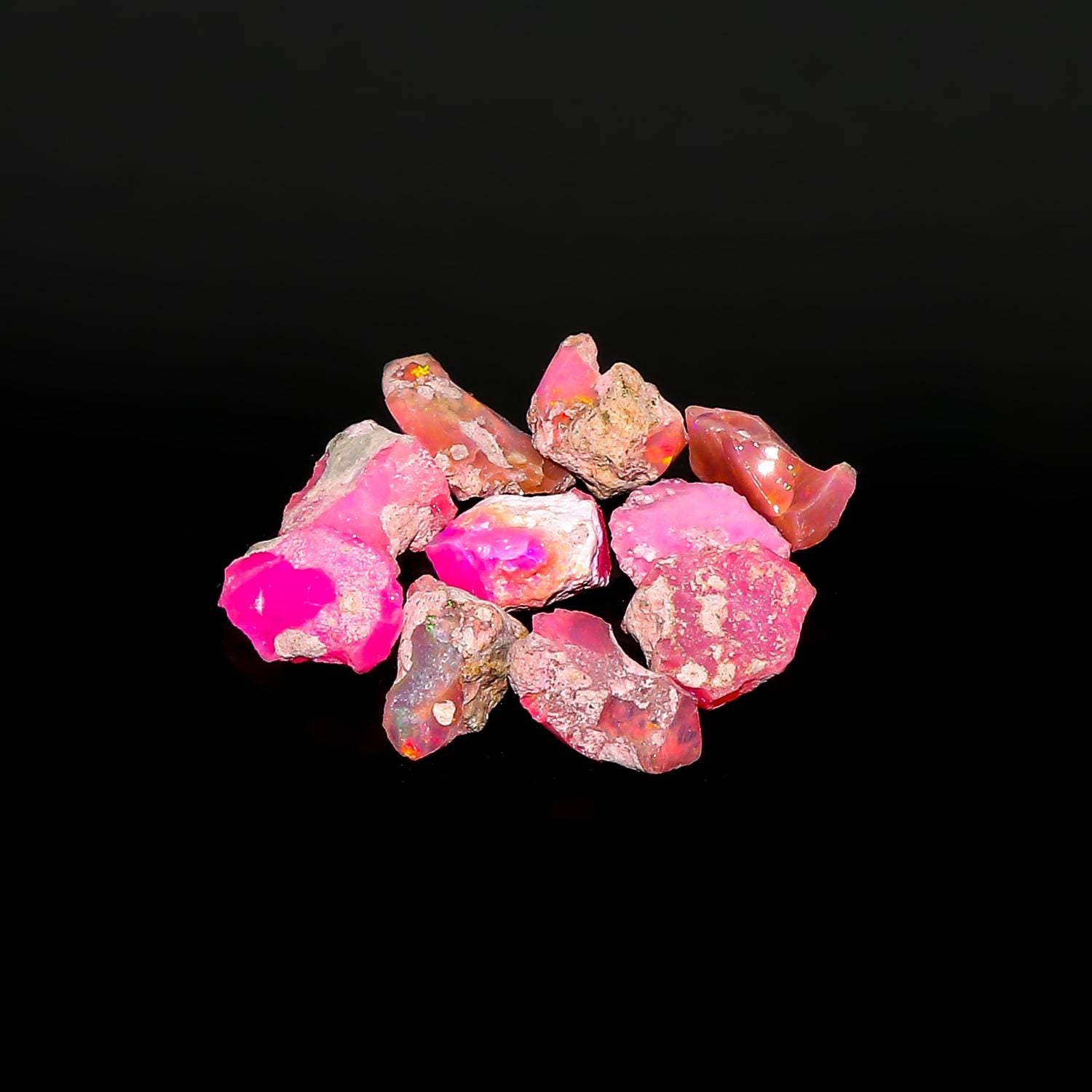 Raw Ethiopian Opal Crystals, AAA Grade Gemstone, Reiki Healing Crystal - image 7