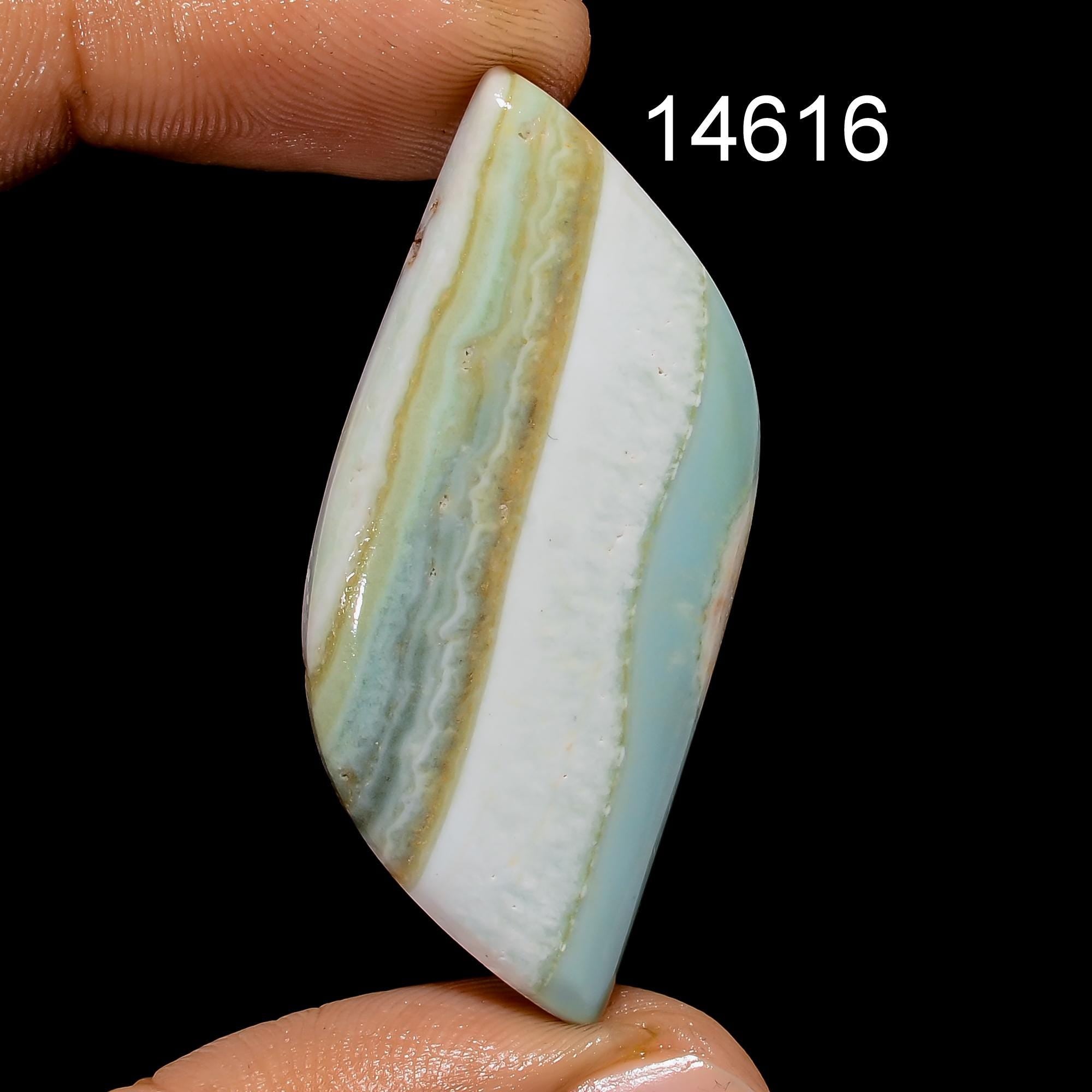 AAA Saturn Chalcedony Cabochon, Loose Gemstone, Jewelry Making - image 4