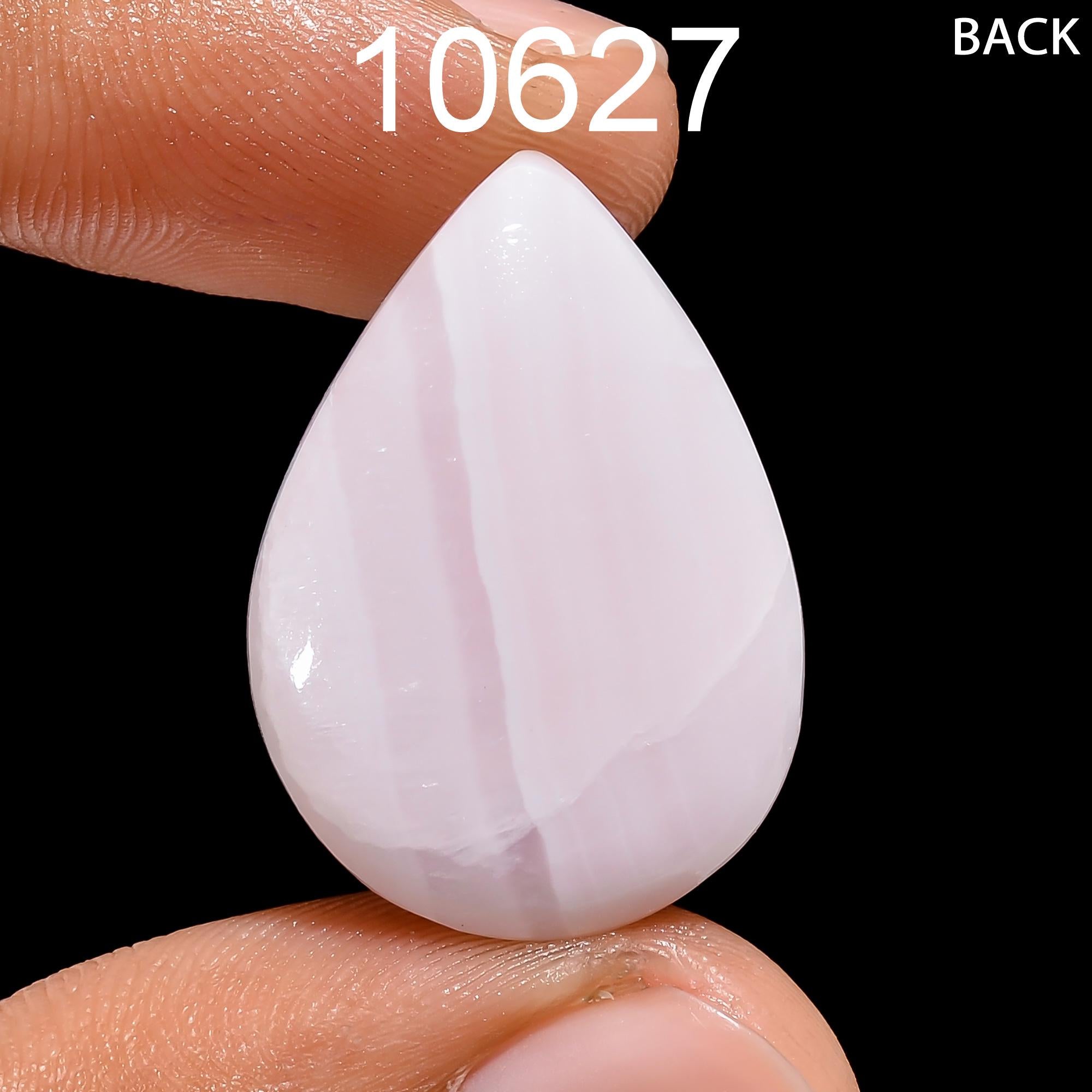 Natural Pink Calcite Cabochon, Designer Gemstone, Jewelry Making - image 2