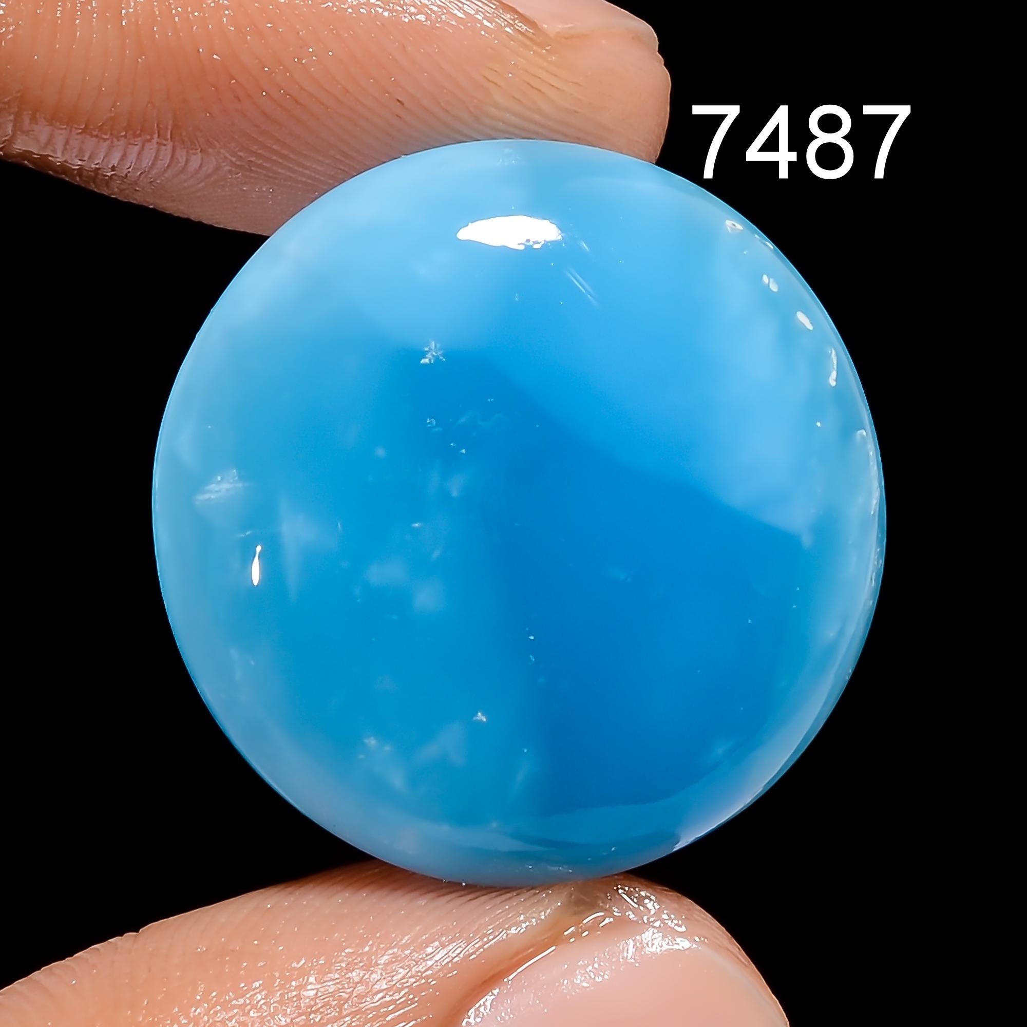 Hemimorphite Gemstone, Designer Hemimorphite Cabochon Crystal, DIY-ART-CRAFTS Pendant Necklace Jewelry making supply, Ch - image 9