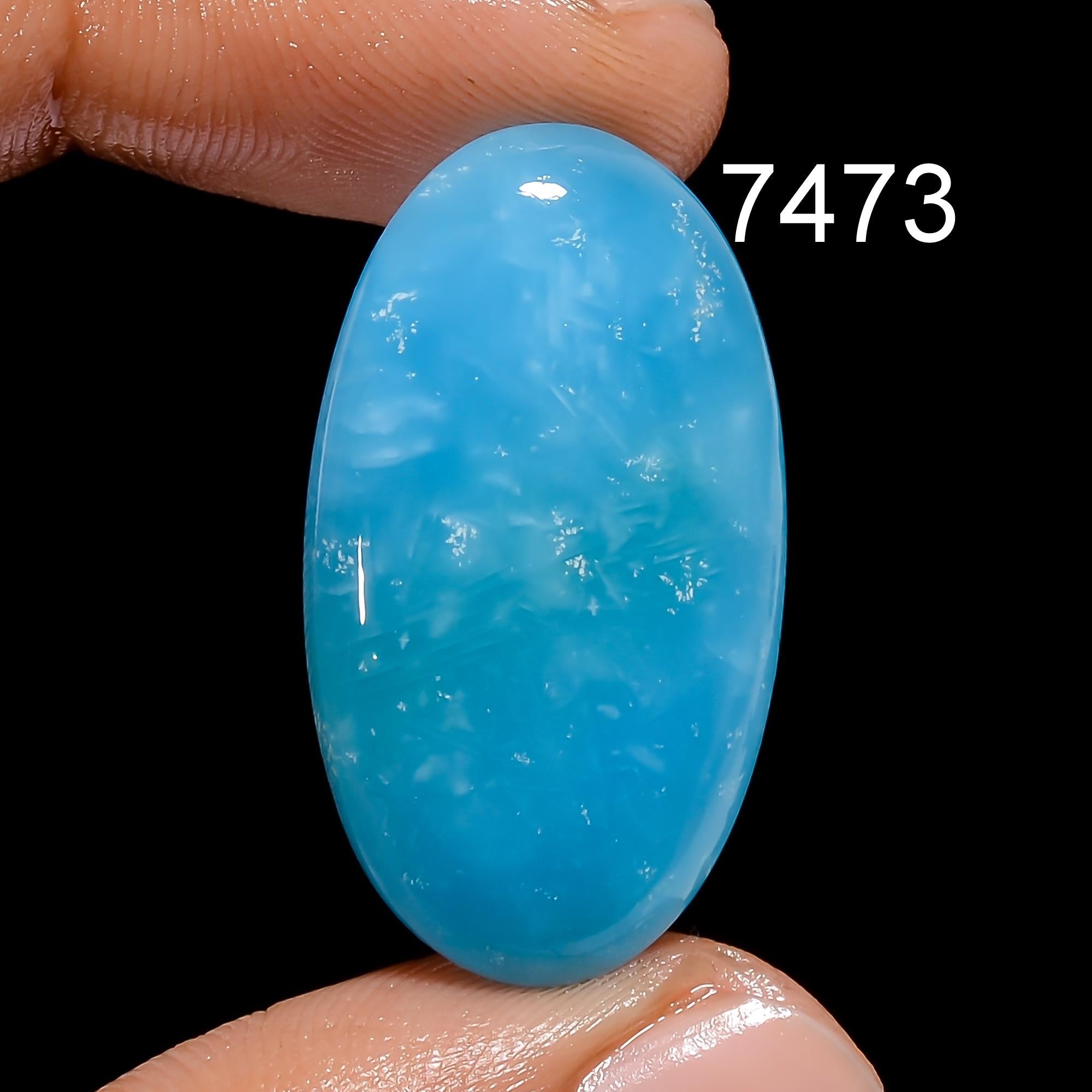 Hemimorphite Gemstone, Designer Hemimorphite Cabochon Crystal, DIY-ART-CRAFTS Pendant Necklace Jewelry making supply, Ch - image 4