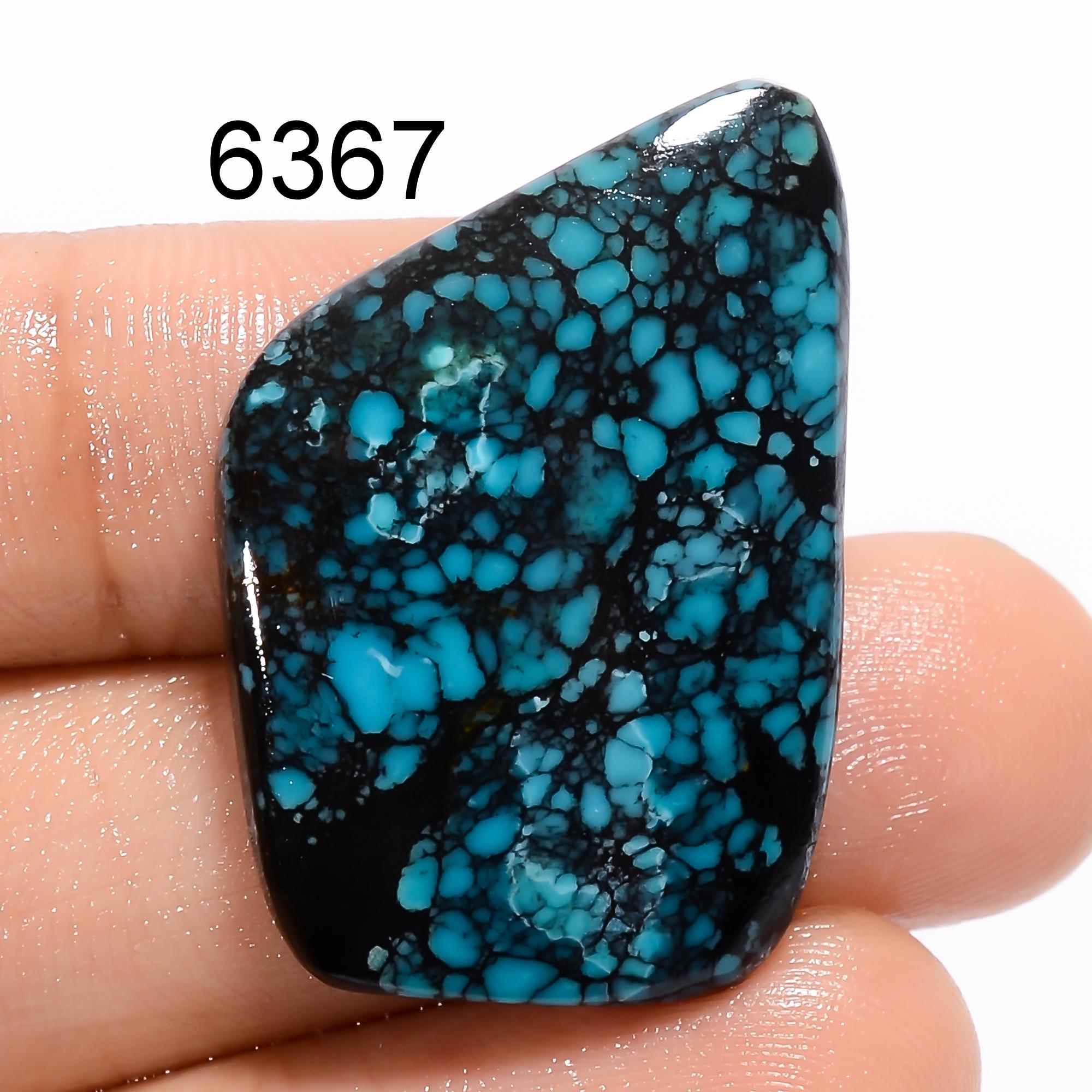 AAA Tibetan Turquoise Cabochon: Loose Gemstone - image 4