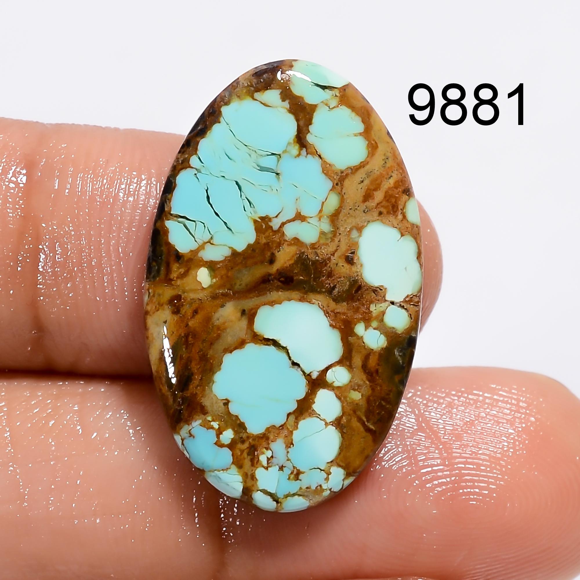 AAA Turquoise Cabochon, Mix Shape, Handmade Gemstone Pendant Supply - image 5