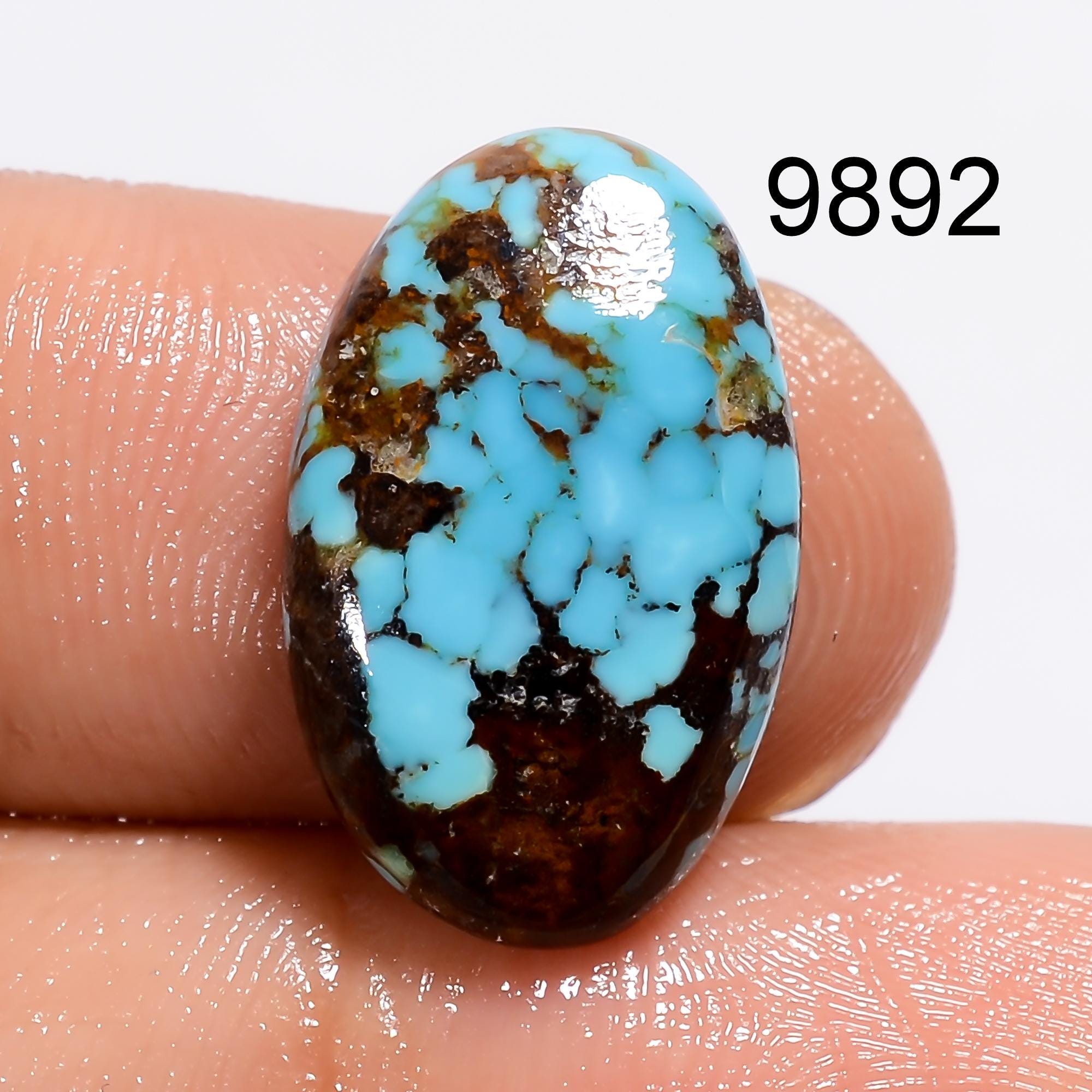 AAA Turquoise Cabochon, Mix Shape, Handmade Gemstone Pendant Supply - image 8