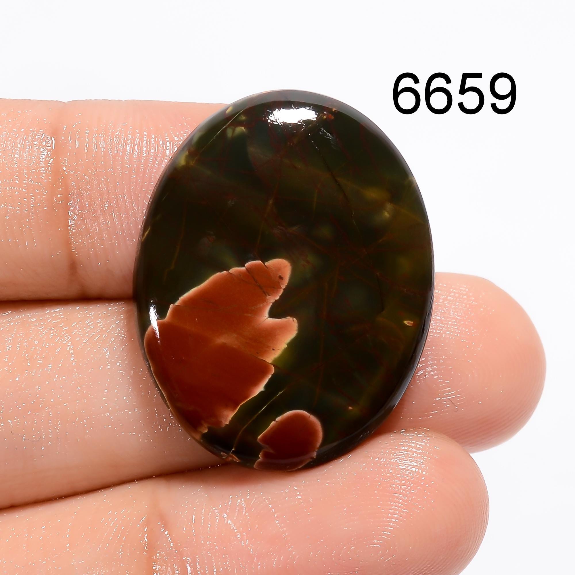 AAA Cherry Creek Jasper Cabochon, Loose Gemstone, Jewelry Making