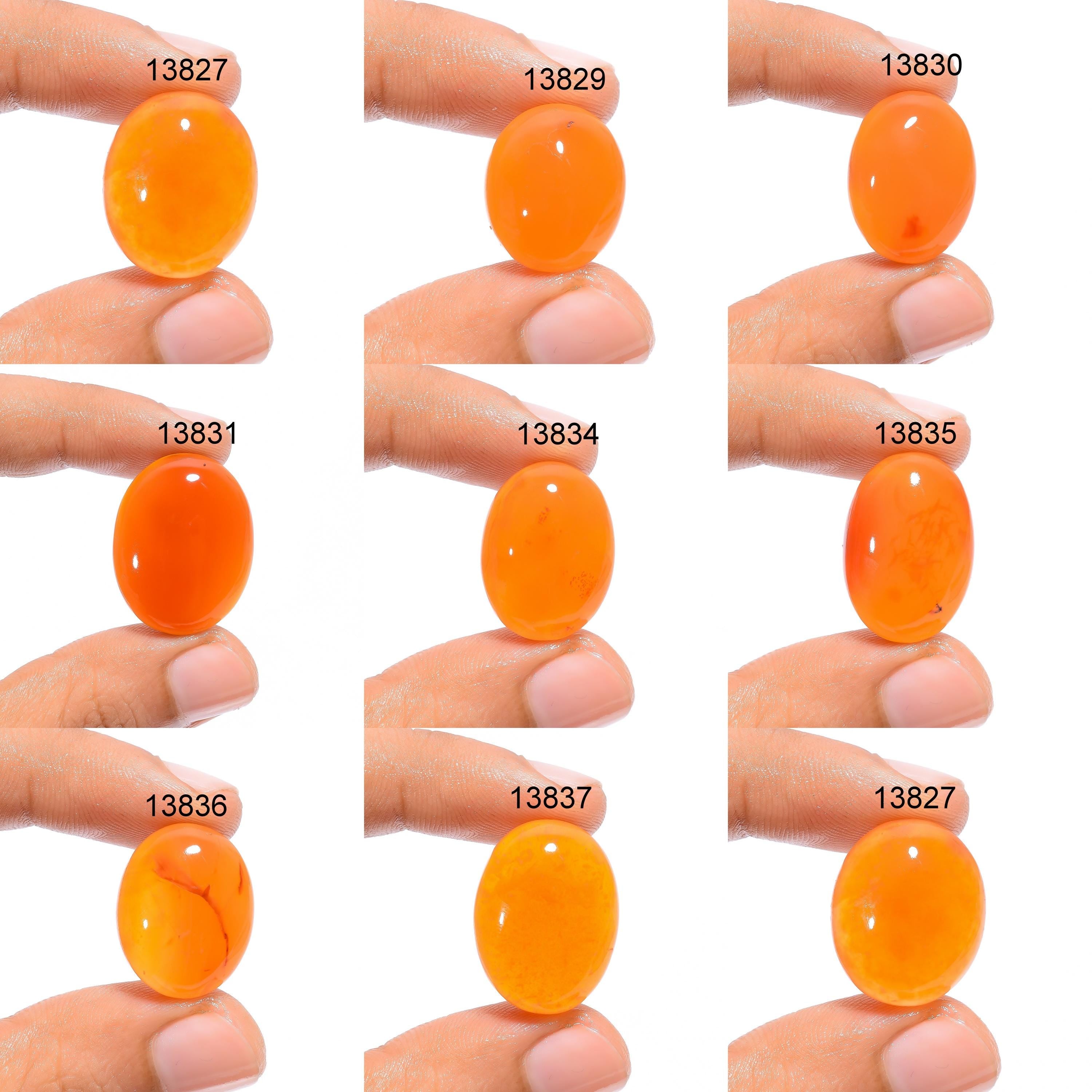 Natural Carnelian Gemstone, Mix Shape Carnelian Cabochon, Loose Designer Gemstone Cabochon For Jewelry Marking Supply, H - image 2