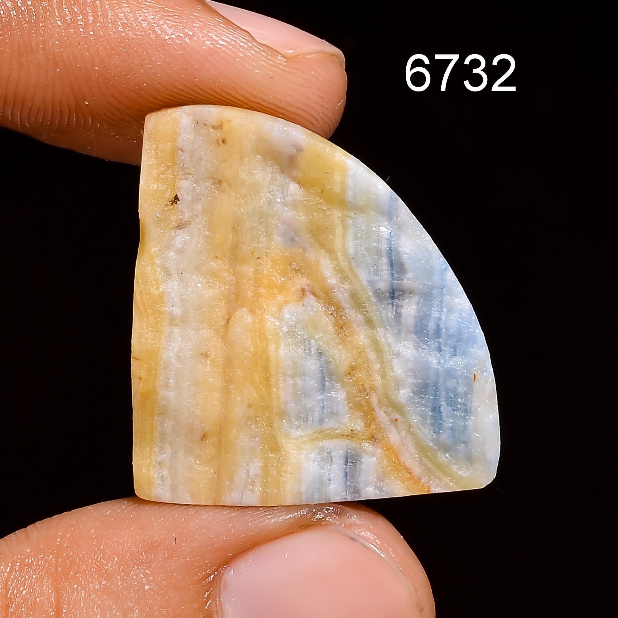 Natural Scheelite Druzy Blue Loose Gemstone for Wire Wrapping Pendant Making - image 7