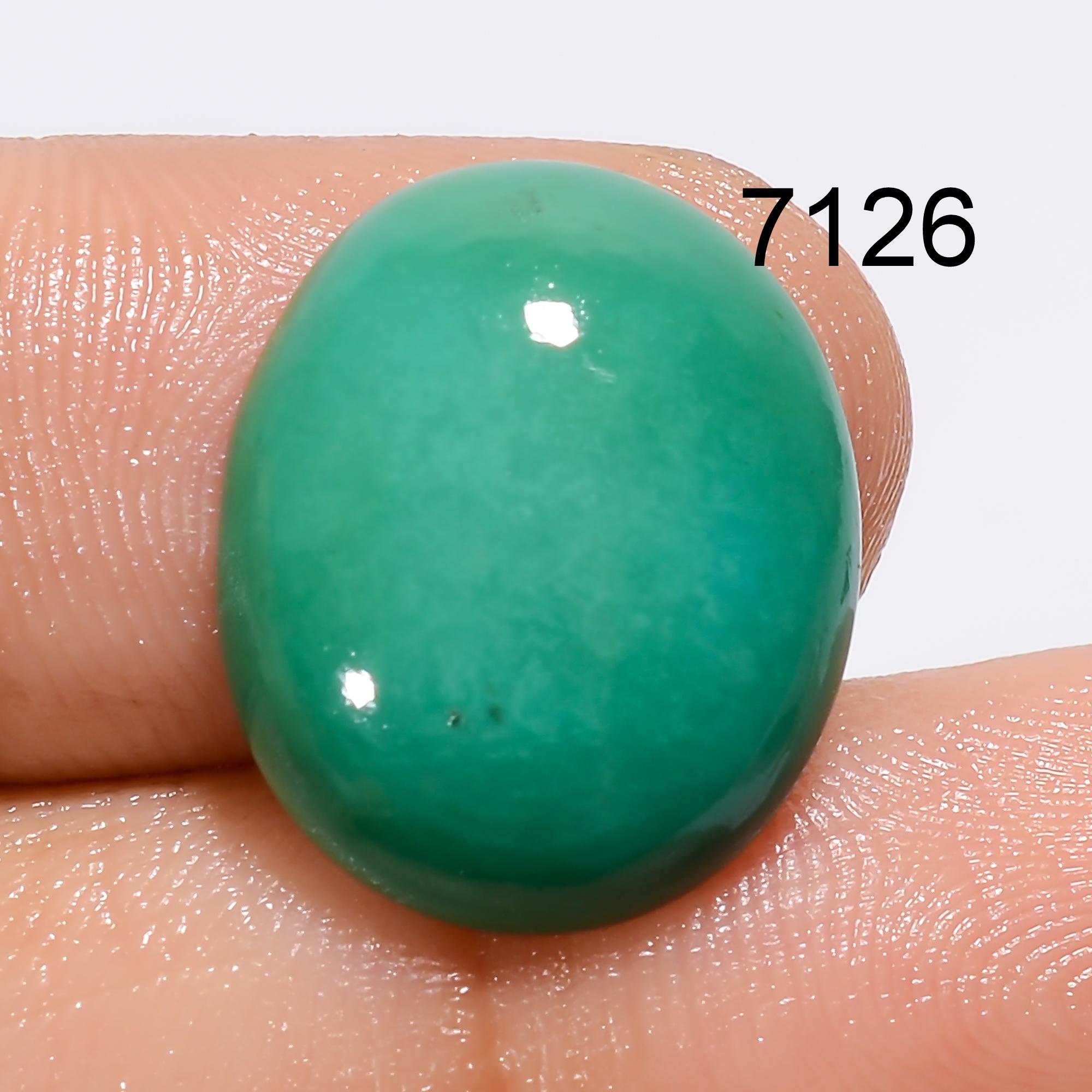 Natural Tibetan Turquoise Cabochon, Loose Gemstone, Jewelry Making Supply - image 6